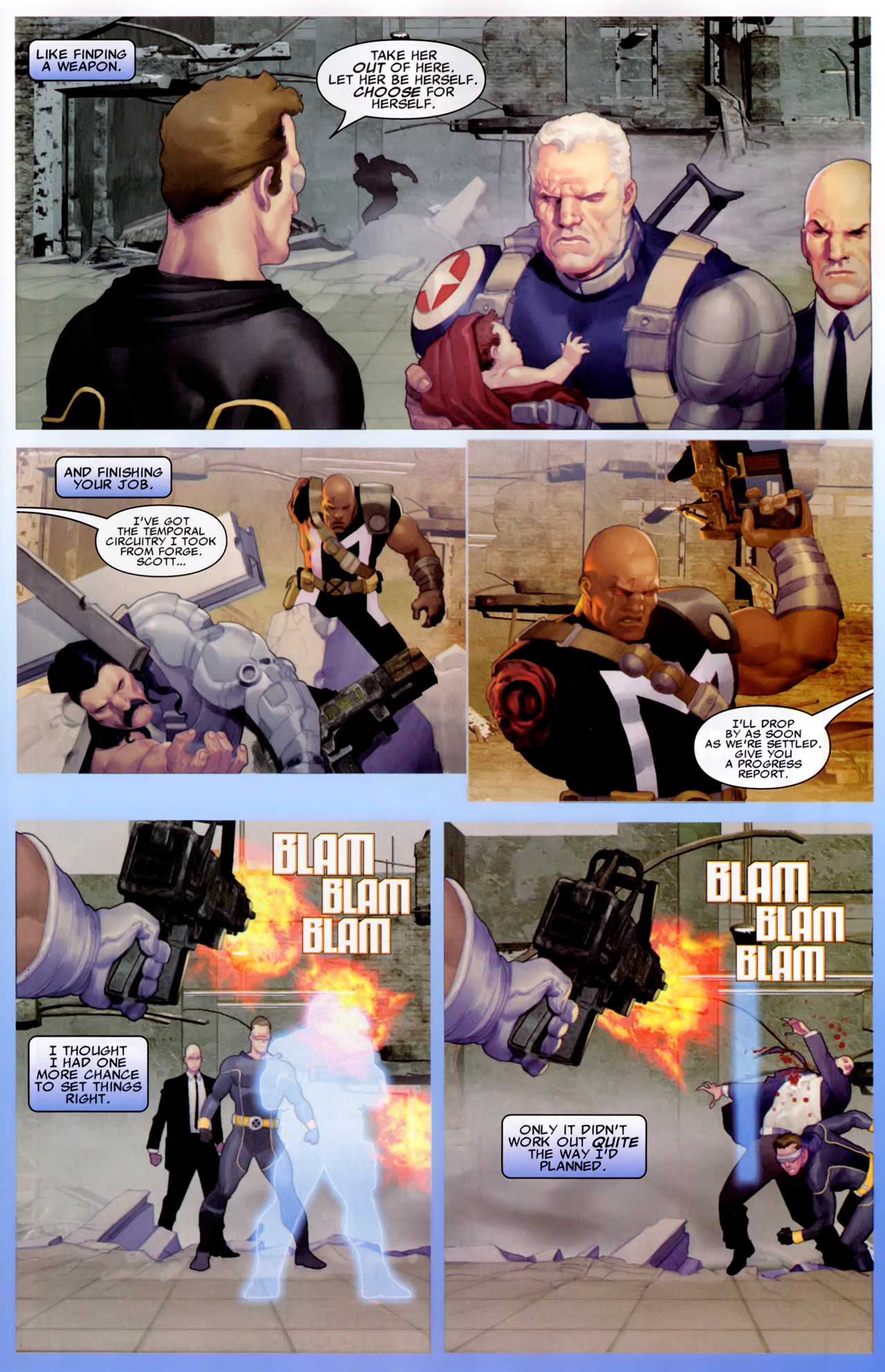 Read online Cable (2008) comic -  Issue #2 - 14
