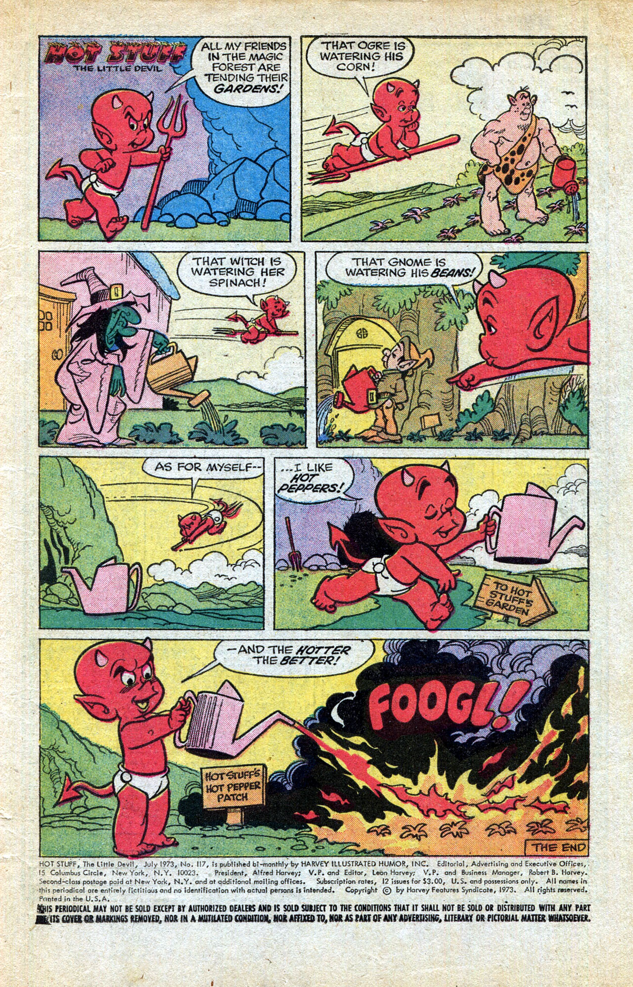 Read online Hot Stuff, the Little Devil comic -  Issue #117 - 3