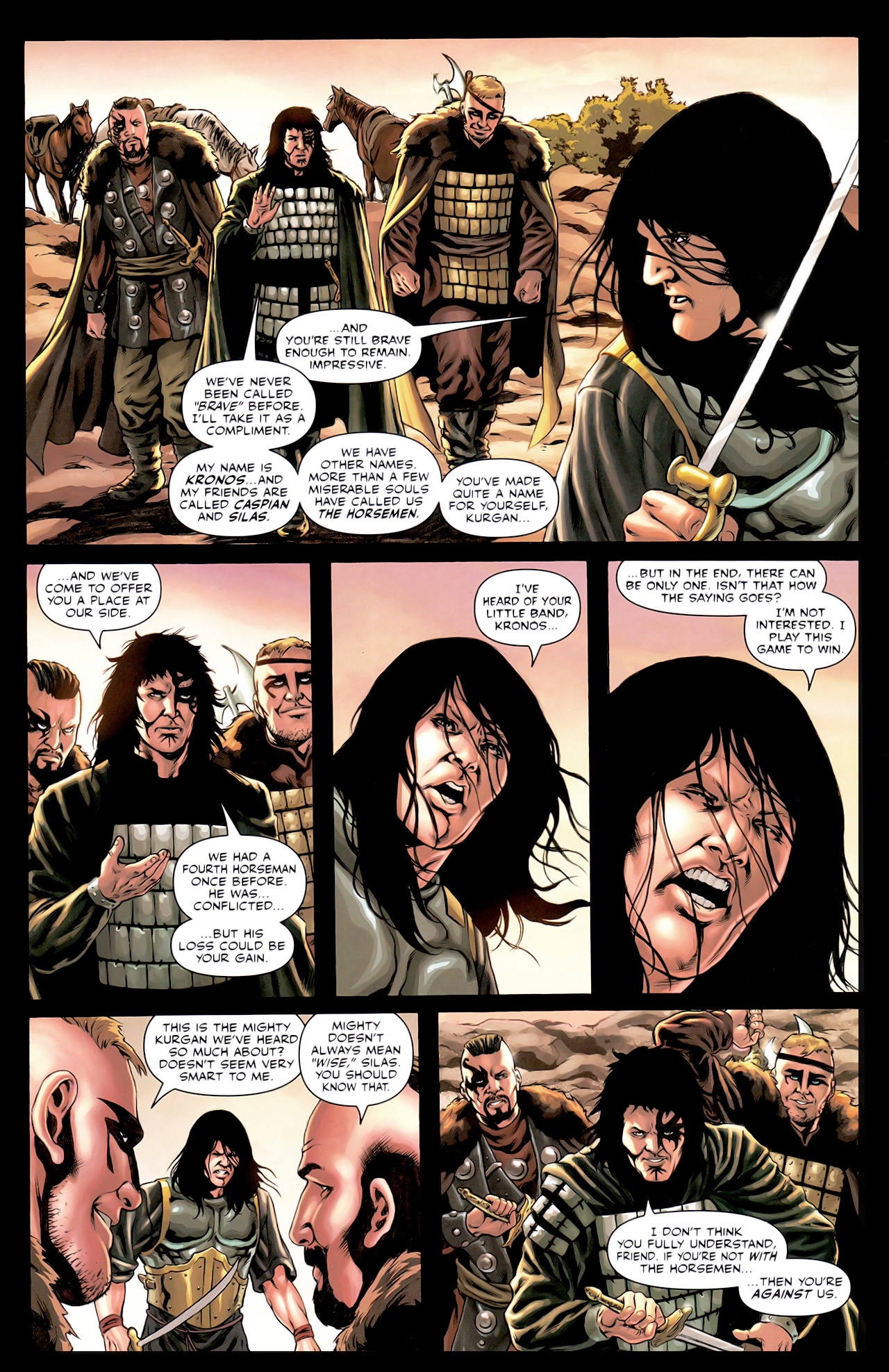 Read online Highlander Origins: The Kurgan comic -  Issue #2 - 5