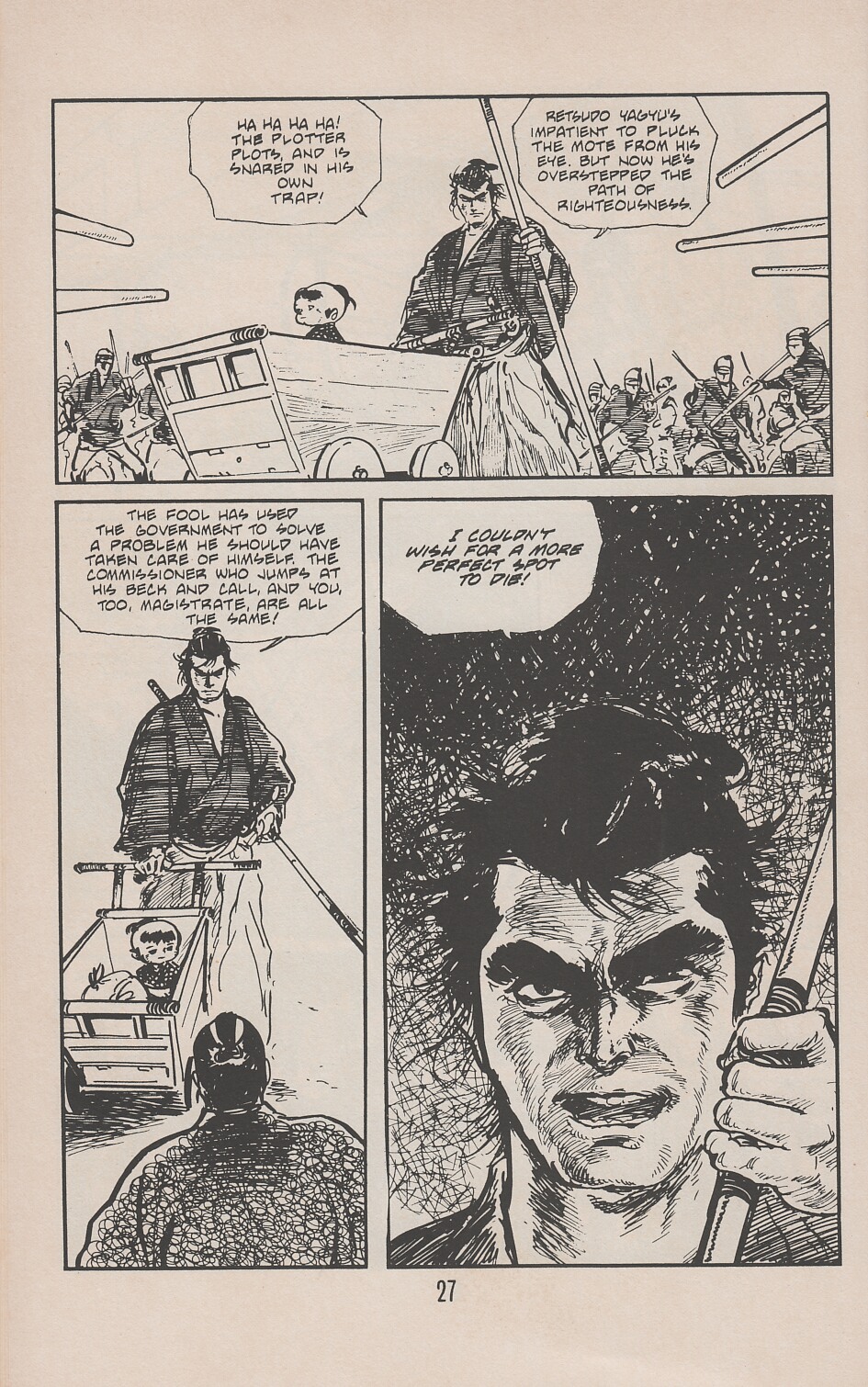 Read online Lone Wolf and Cub comic -  Issue #22 - 34