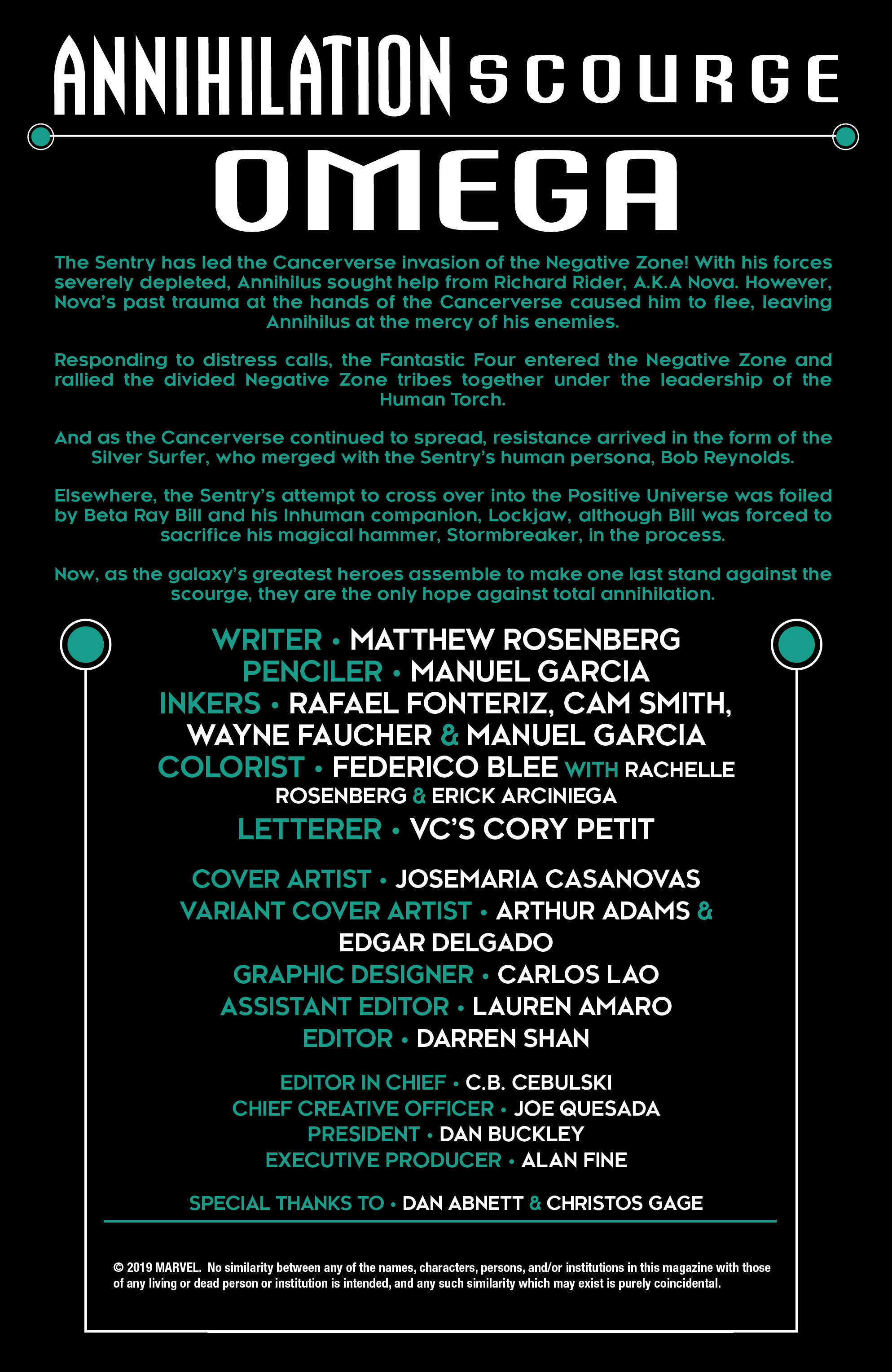 Read online Annihilation - Scourge comic -  Issue # Omega - 2