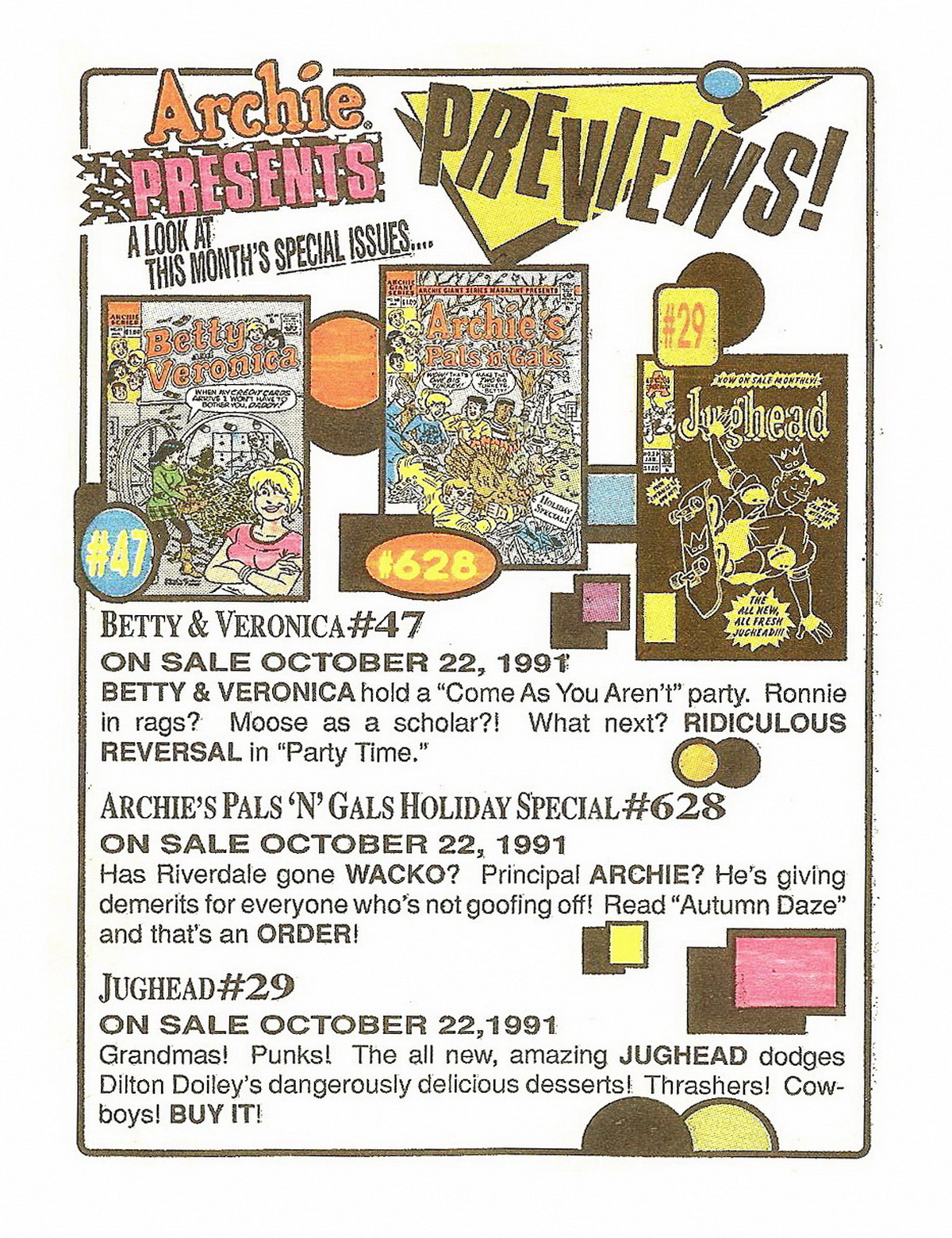 Read online Betty and Veronica Digest Magazine comic -  Issue #29 - 241