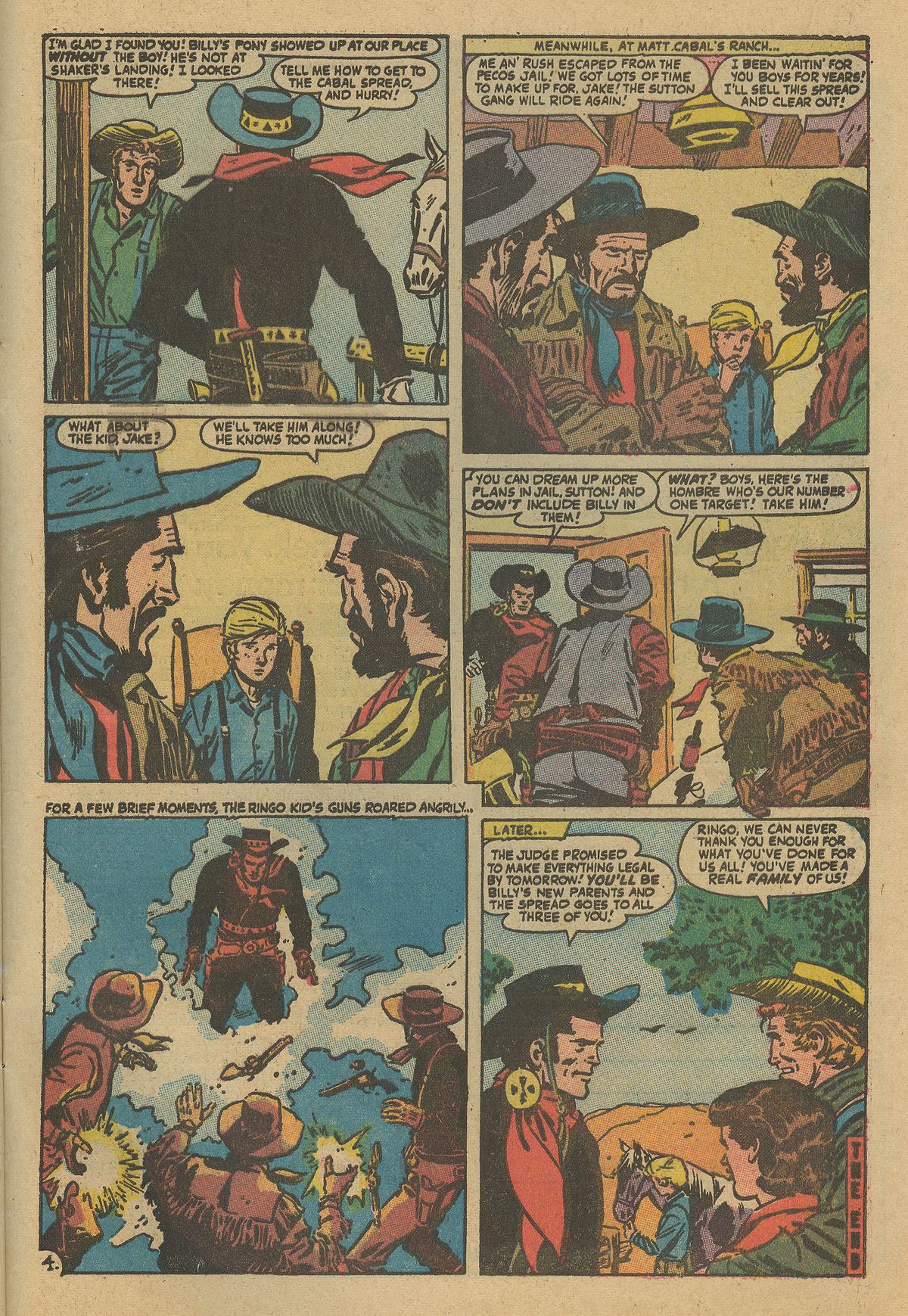 Read online Ringo Kid (1970) comic -  Issue #10 - 33
