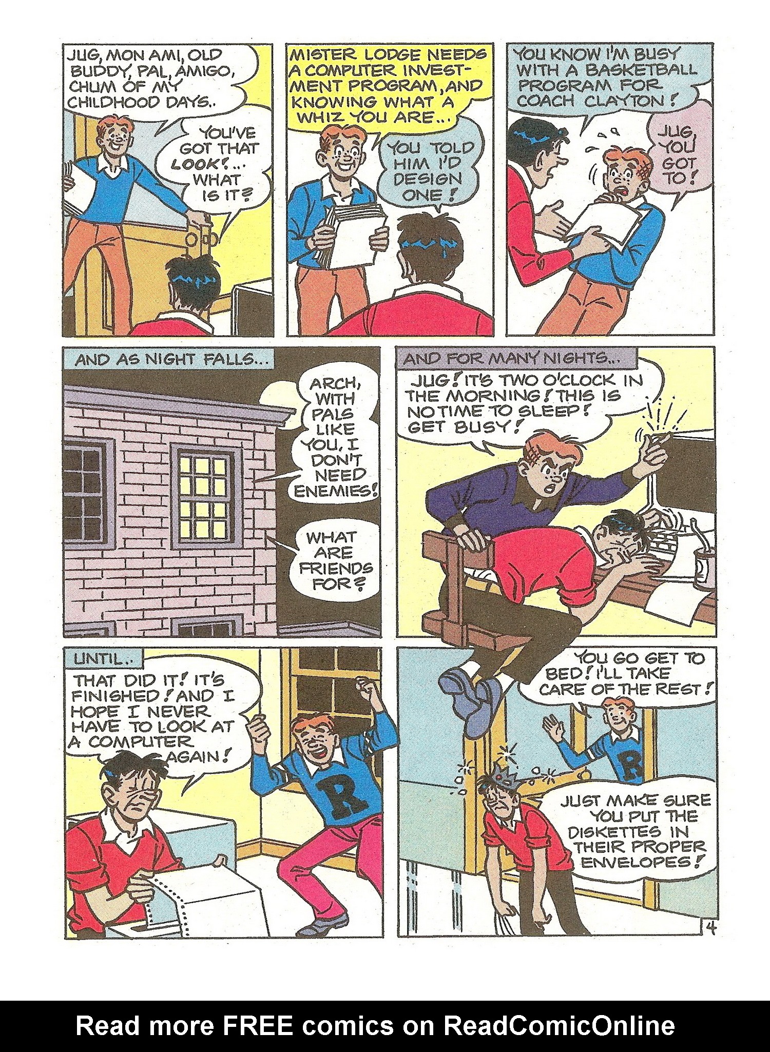 Read online Jughead Jones Comics Digest comic -  Issue #93 - 88