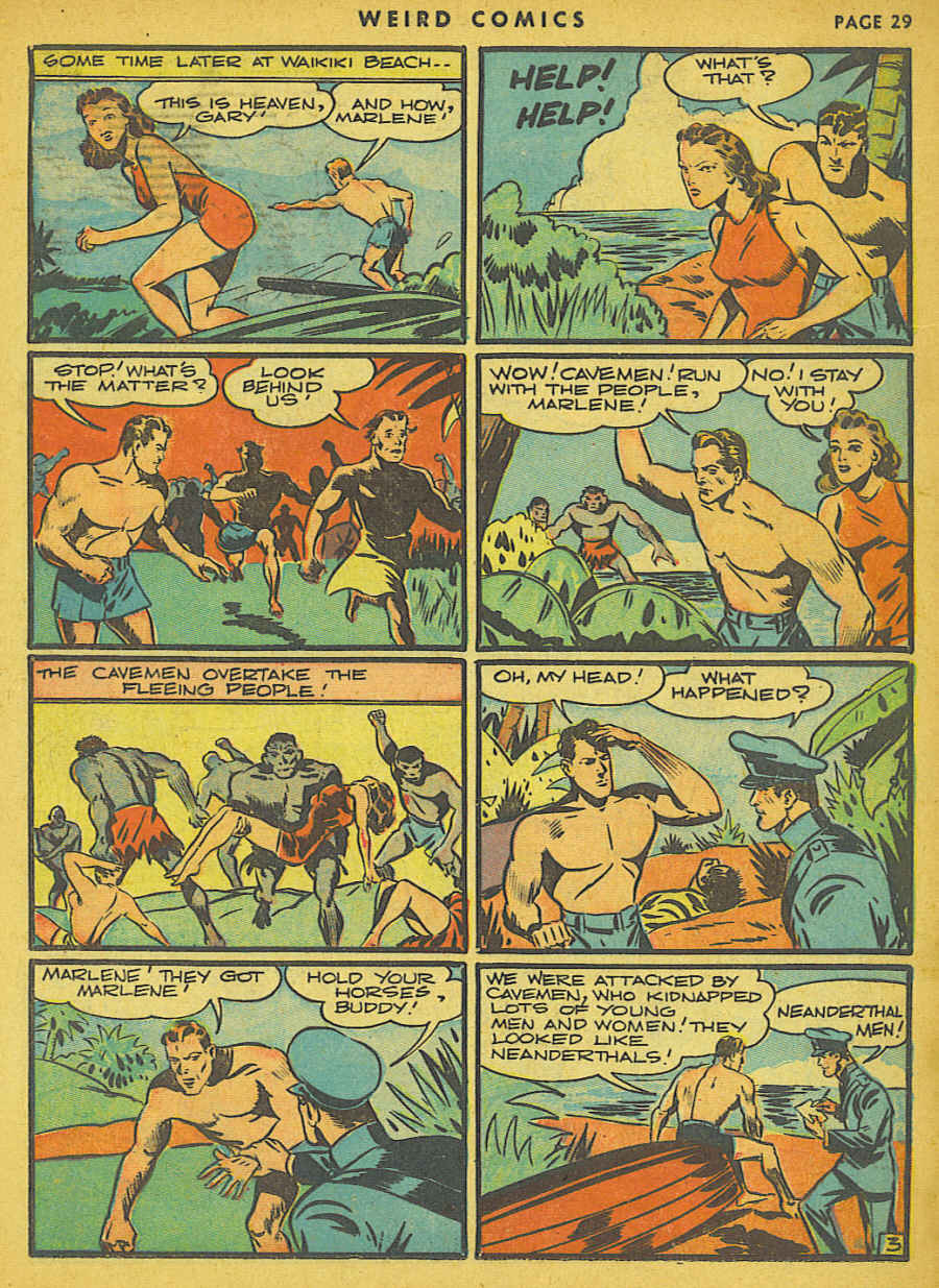 Read online Weird Comics comic -  Issue #9 - 30