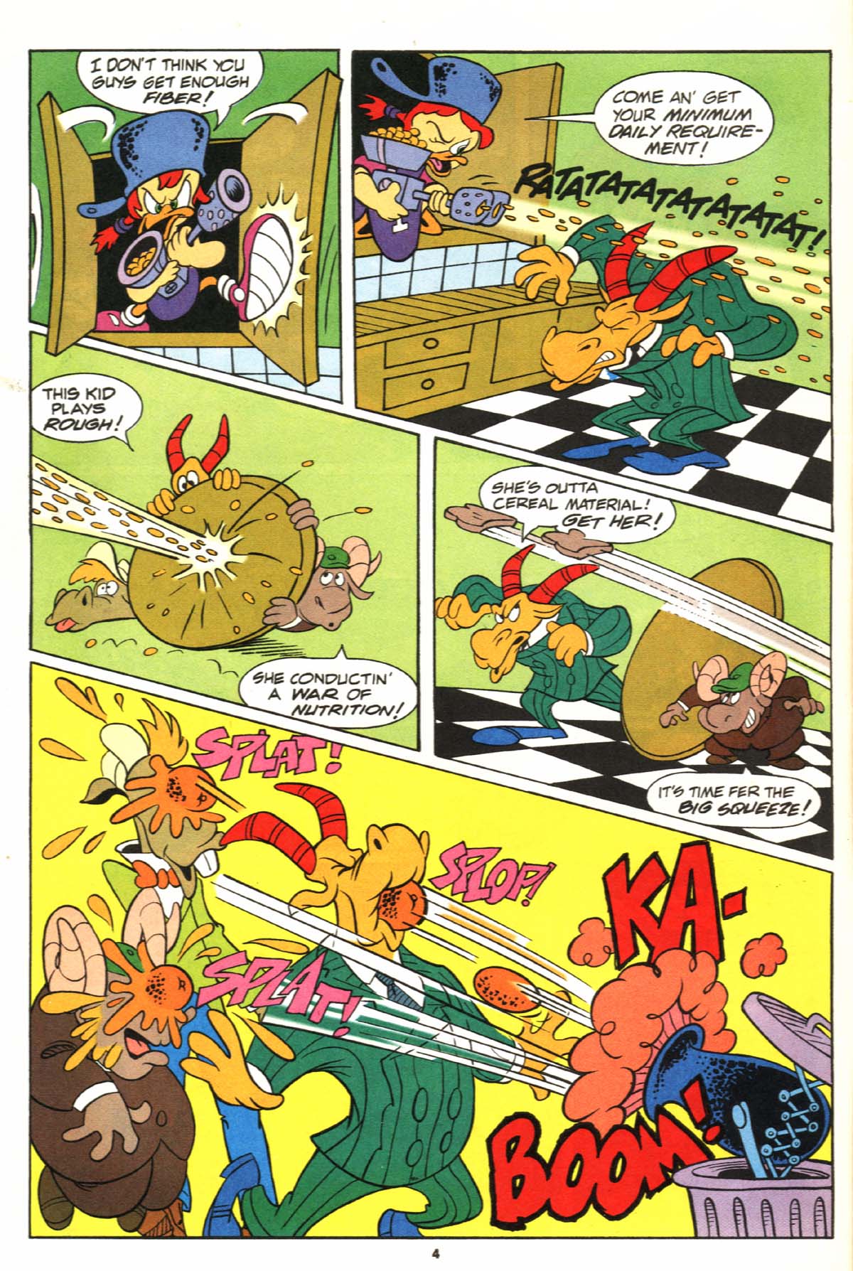 Read online Disney's Darkwing Duck Limited Series comic -  Issue #4 - 5
