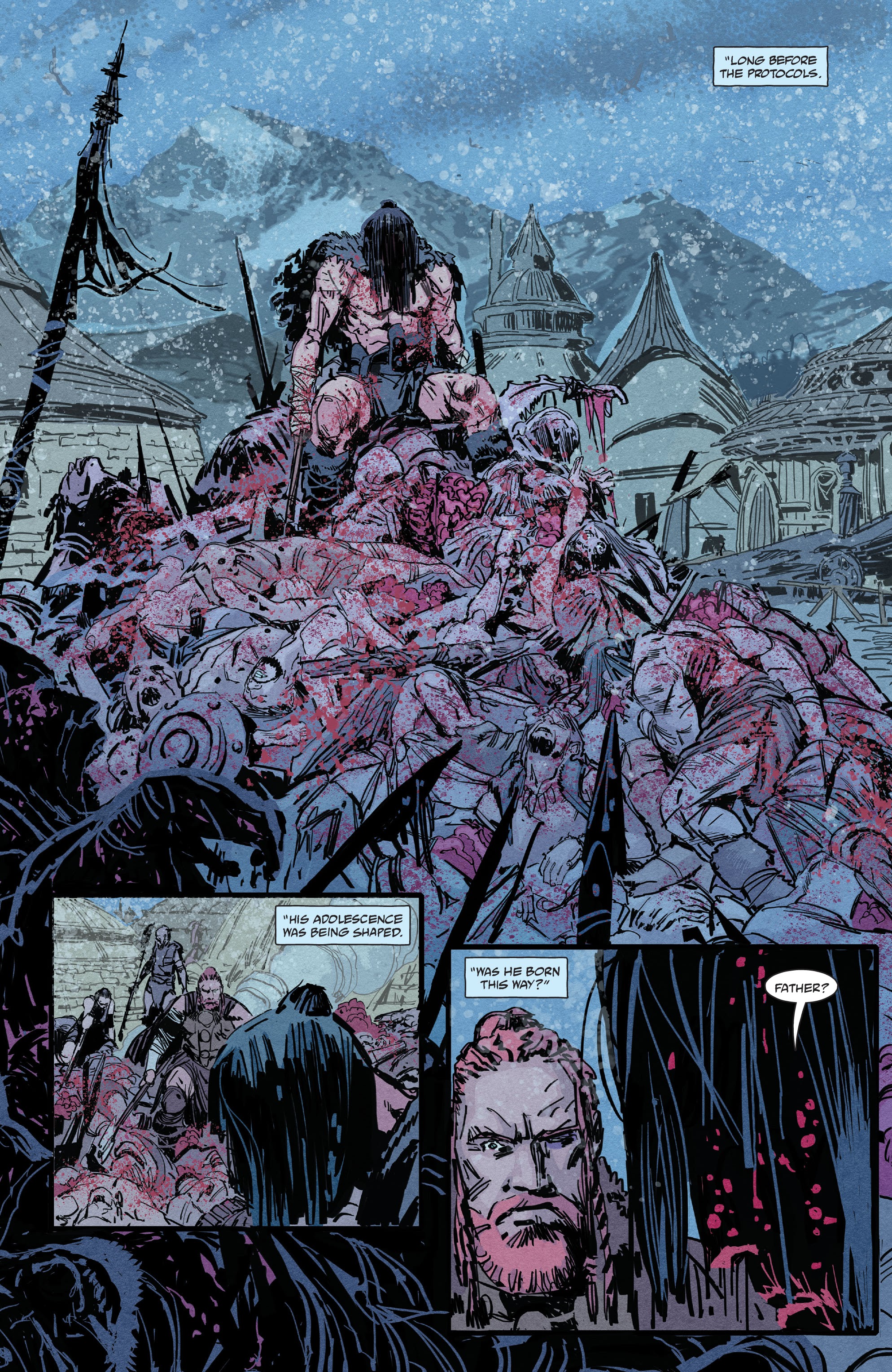 Read online BRZRKR comic -  Issue #3 - 16