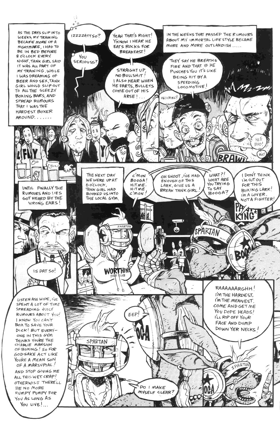 Read online Tank Girl (1991) comic -  Issue #3 - 20