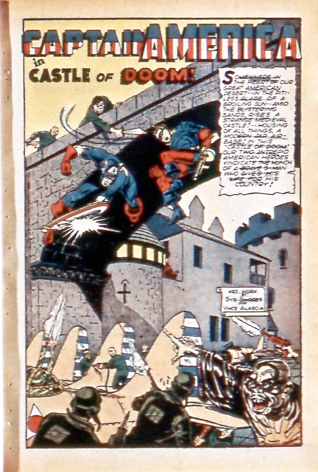 Captain America Comics 38 Page 2