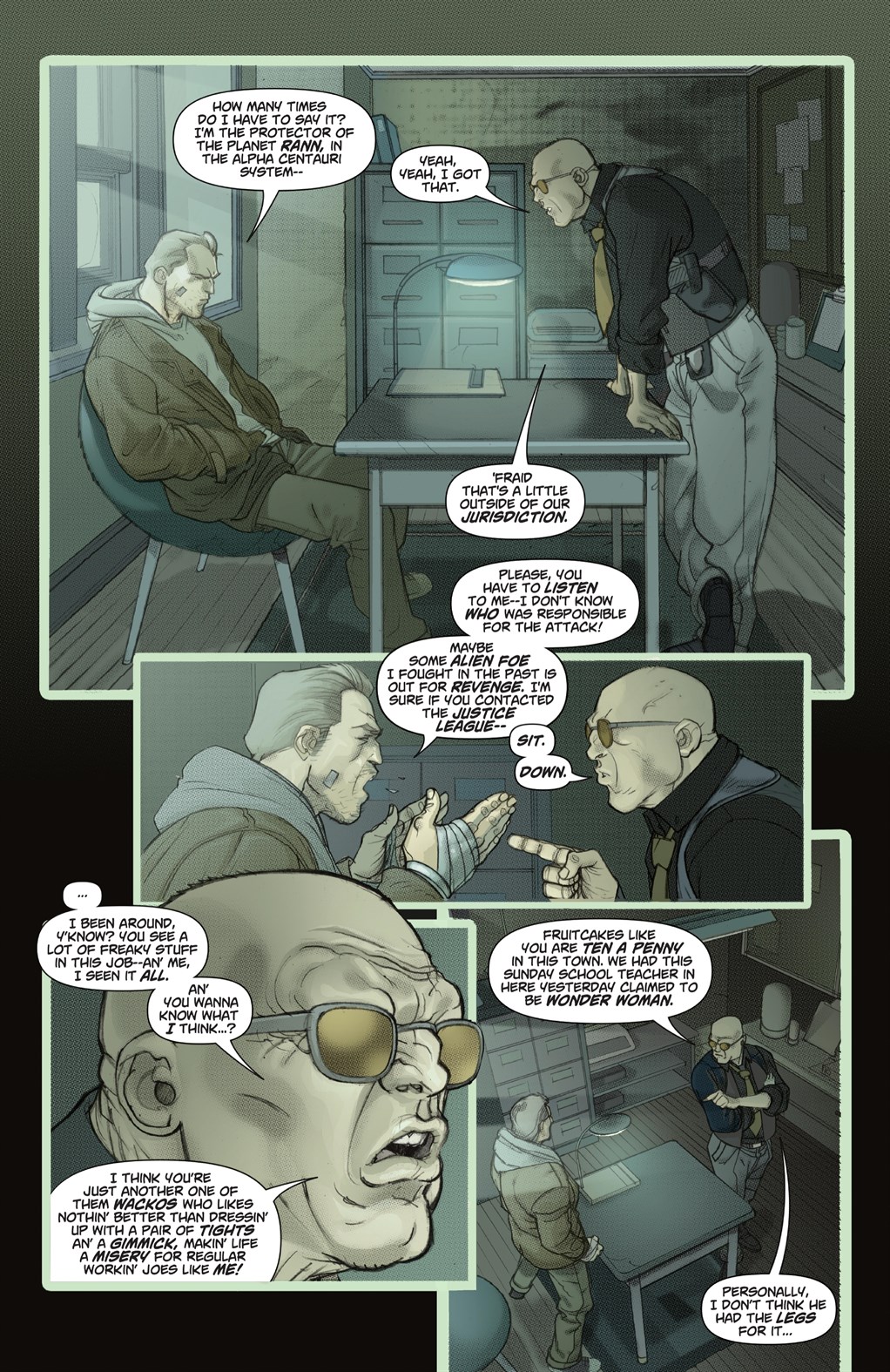 Read online Adam Strange: Between Two Worlds The Deluxe Edition comic -  Issue # TPB (Part 3) - 2