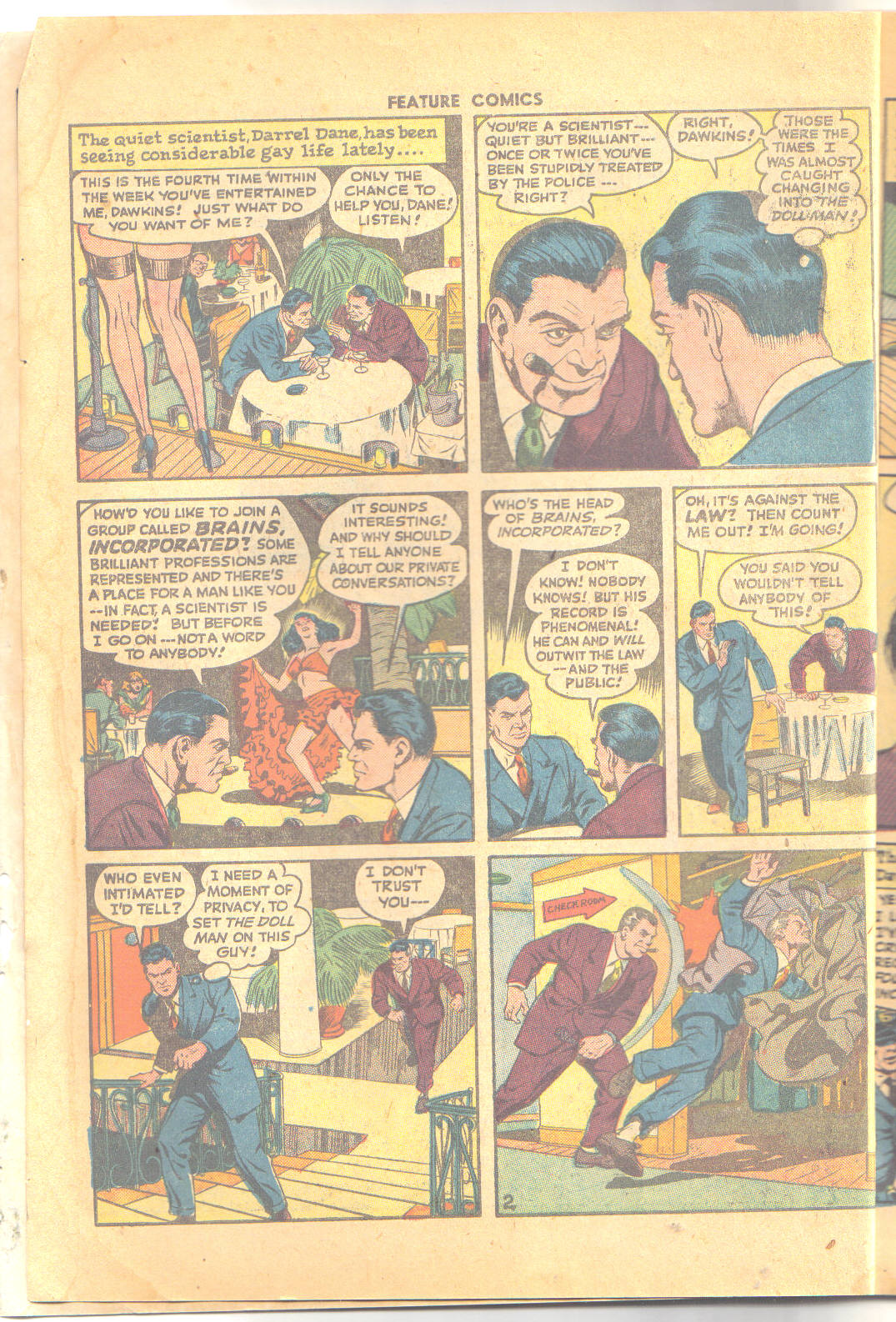 Read online Feature Comics comic -  Issue #109 - 4