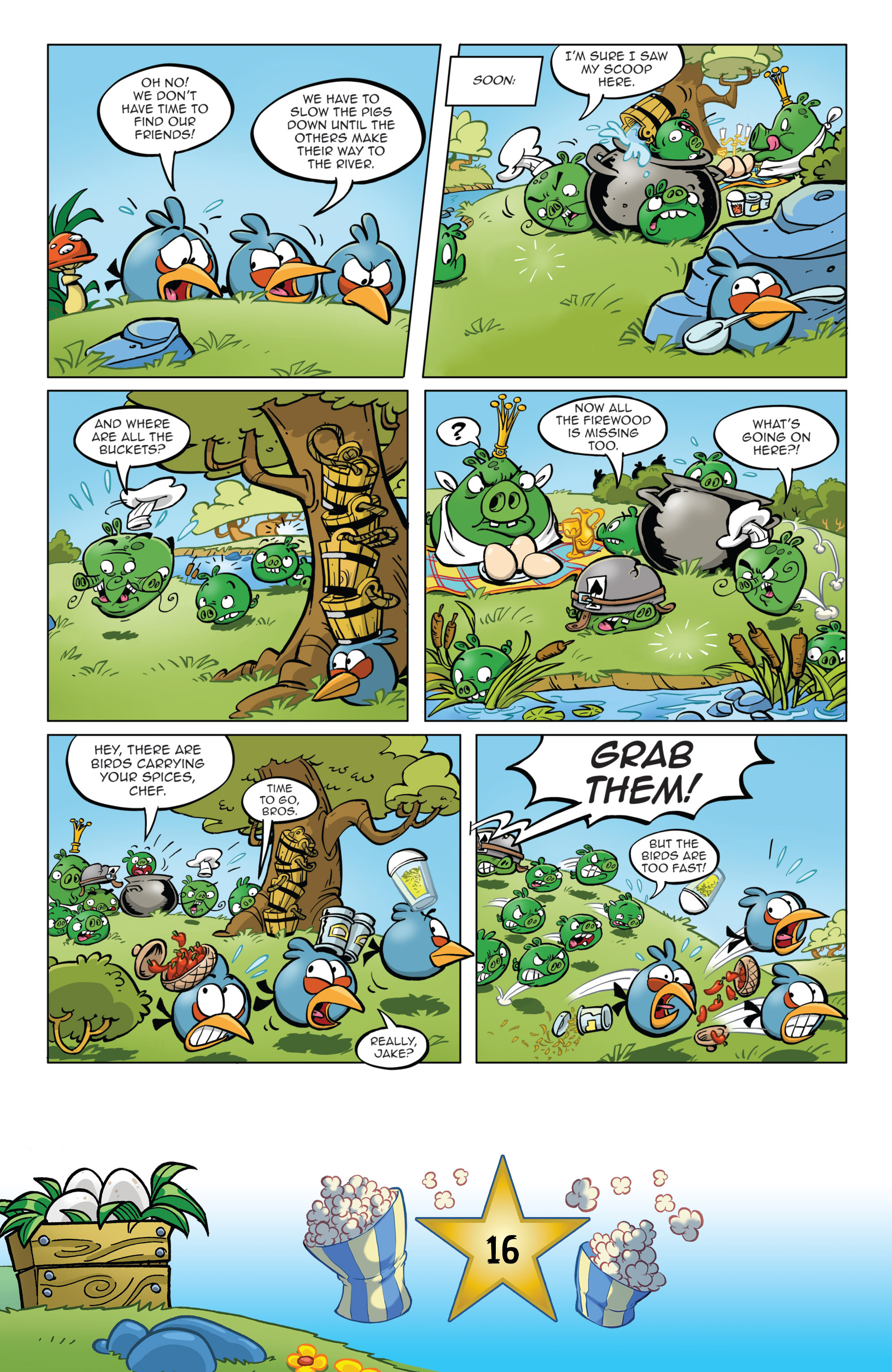 Read online Angry Birds Comics (2016) comic -  Issue #5 - 18