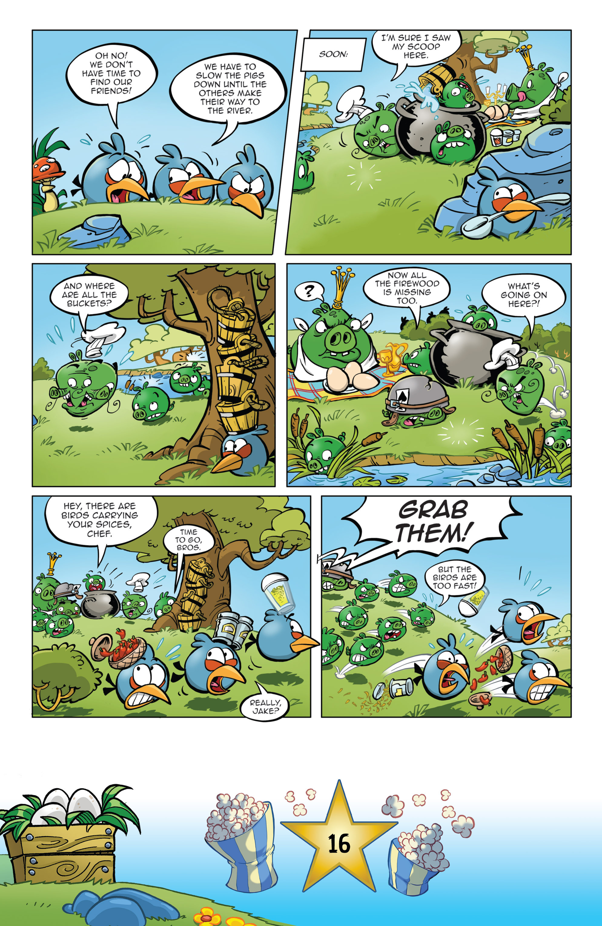 Read online Angry Birds Comics (2016) comic -  Issue #5 - 18