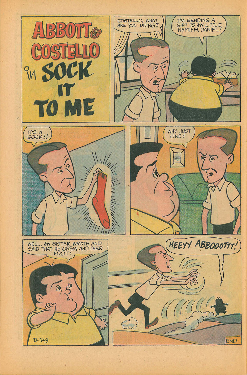 Read online Abbott & Costello comic -  Issue #16 - 31