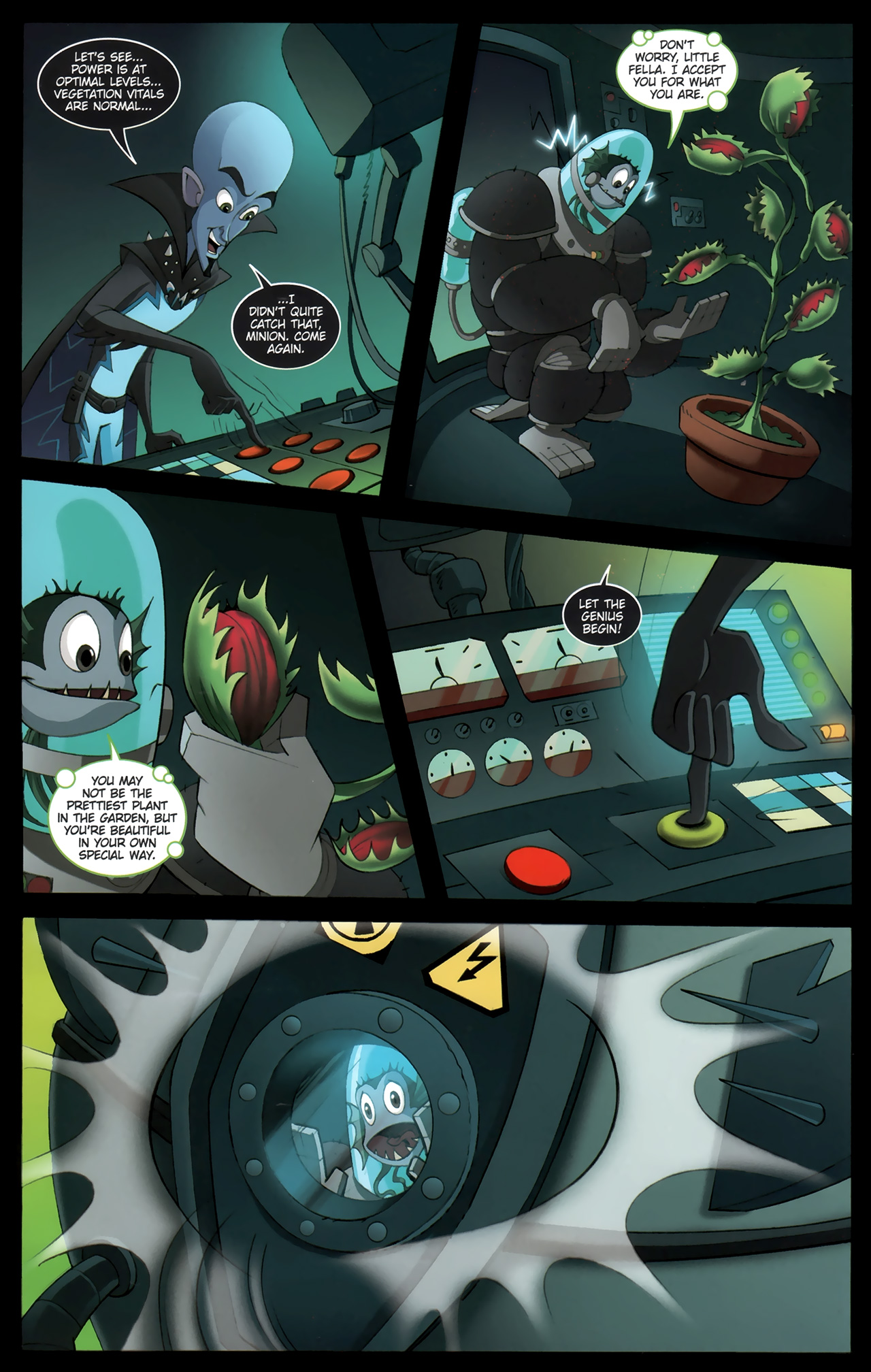 Read online Megamind: Bad. Blue. Brilliant. comic -  Issue #2 - 4