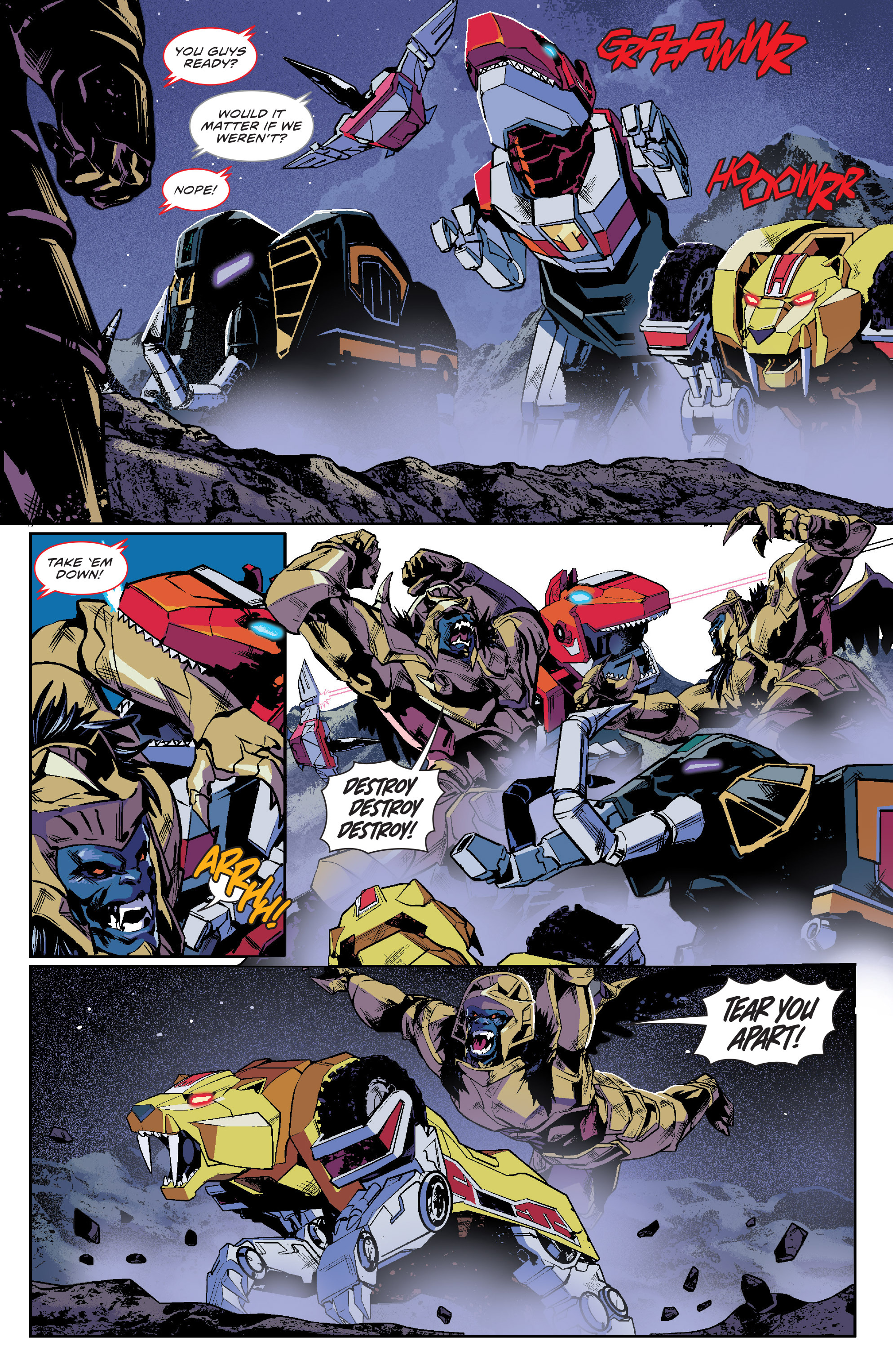 Read online Mighty Morphin Power Rangers comic -  Issue #14 - 15