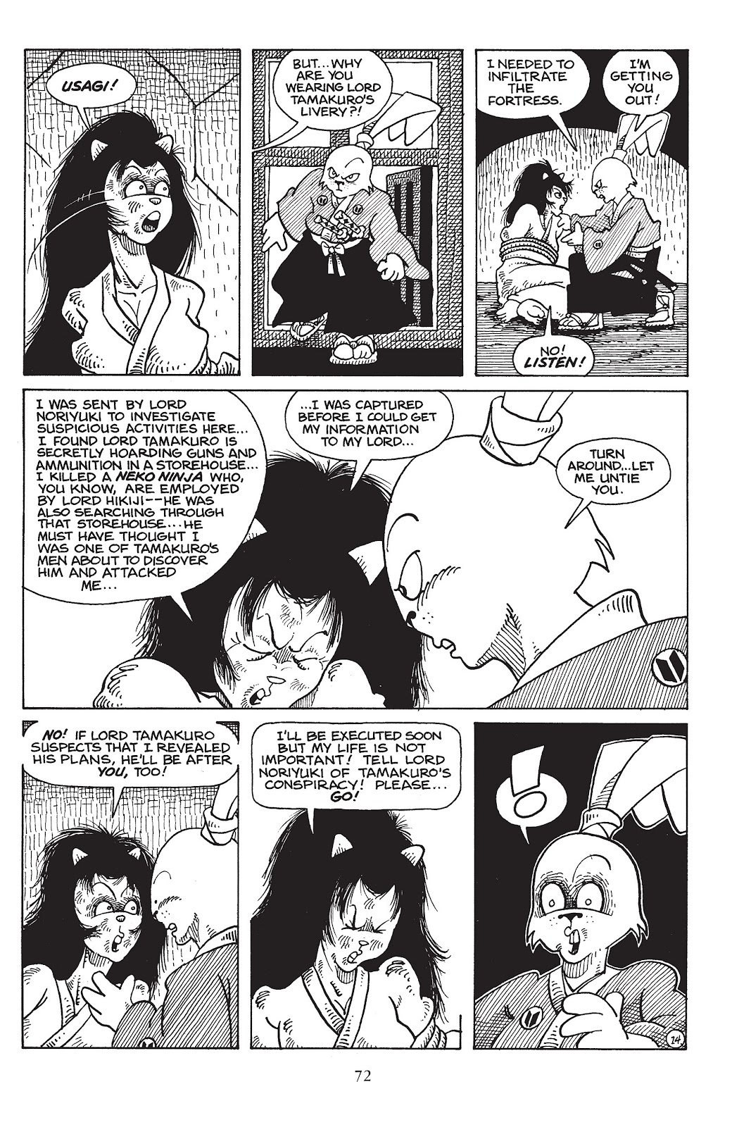 Usagi Yojimbo (1987) issue TPB 4 - Page 72