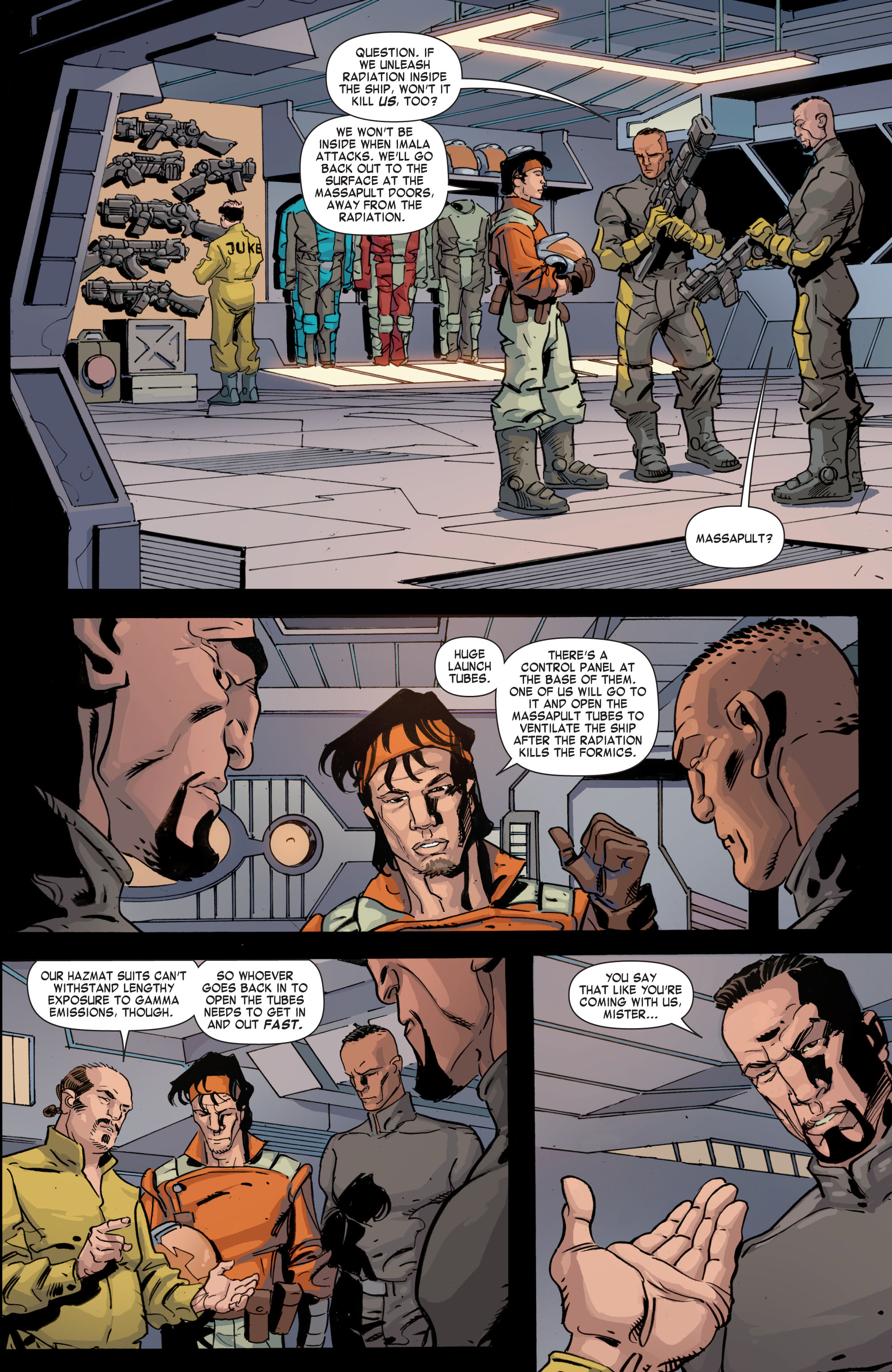 Read online Formic Wars: Silent Strike comic -  Issue #3 - 8