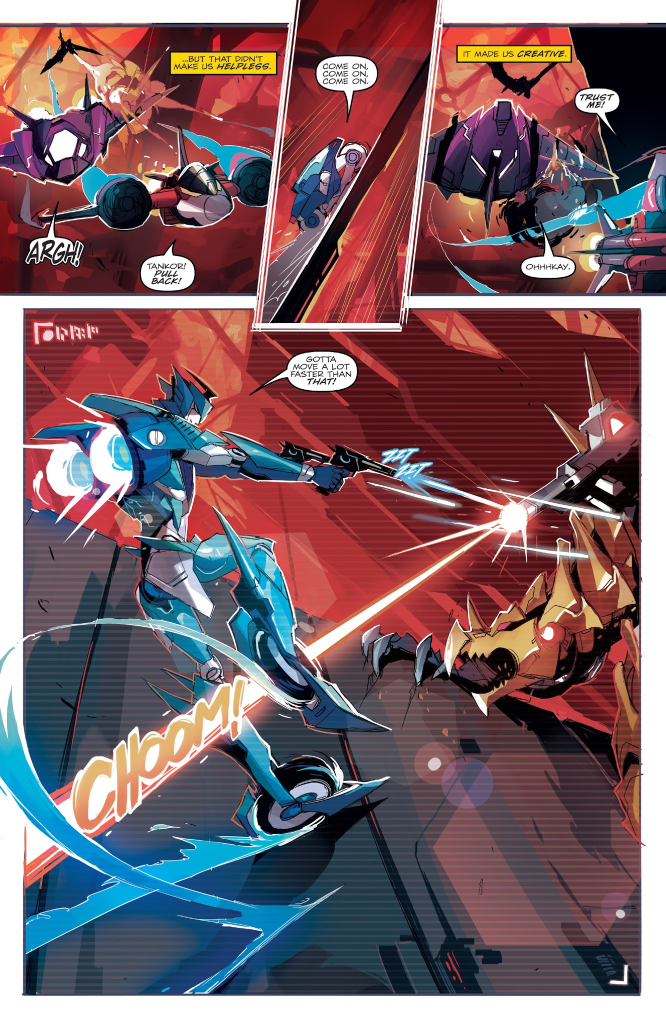 Read online The Transformers: Windblade (2018) comic -  Issue # TPB - 61
