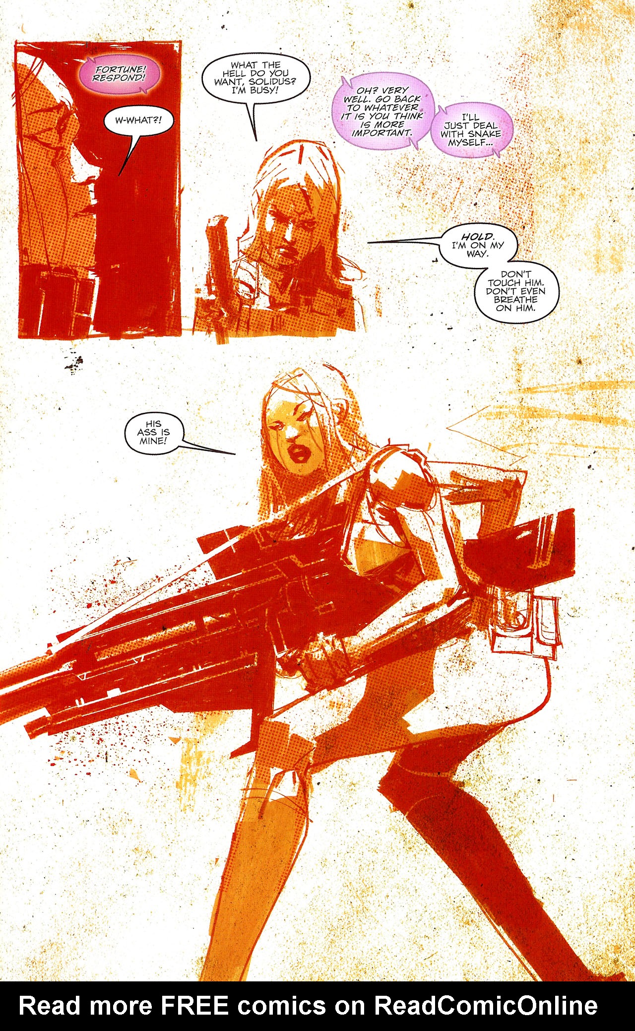 Read online Metal Gear Solid: Sons of Liberty comic -  Issue #10 - 9