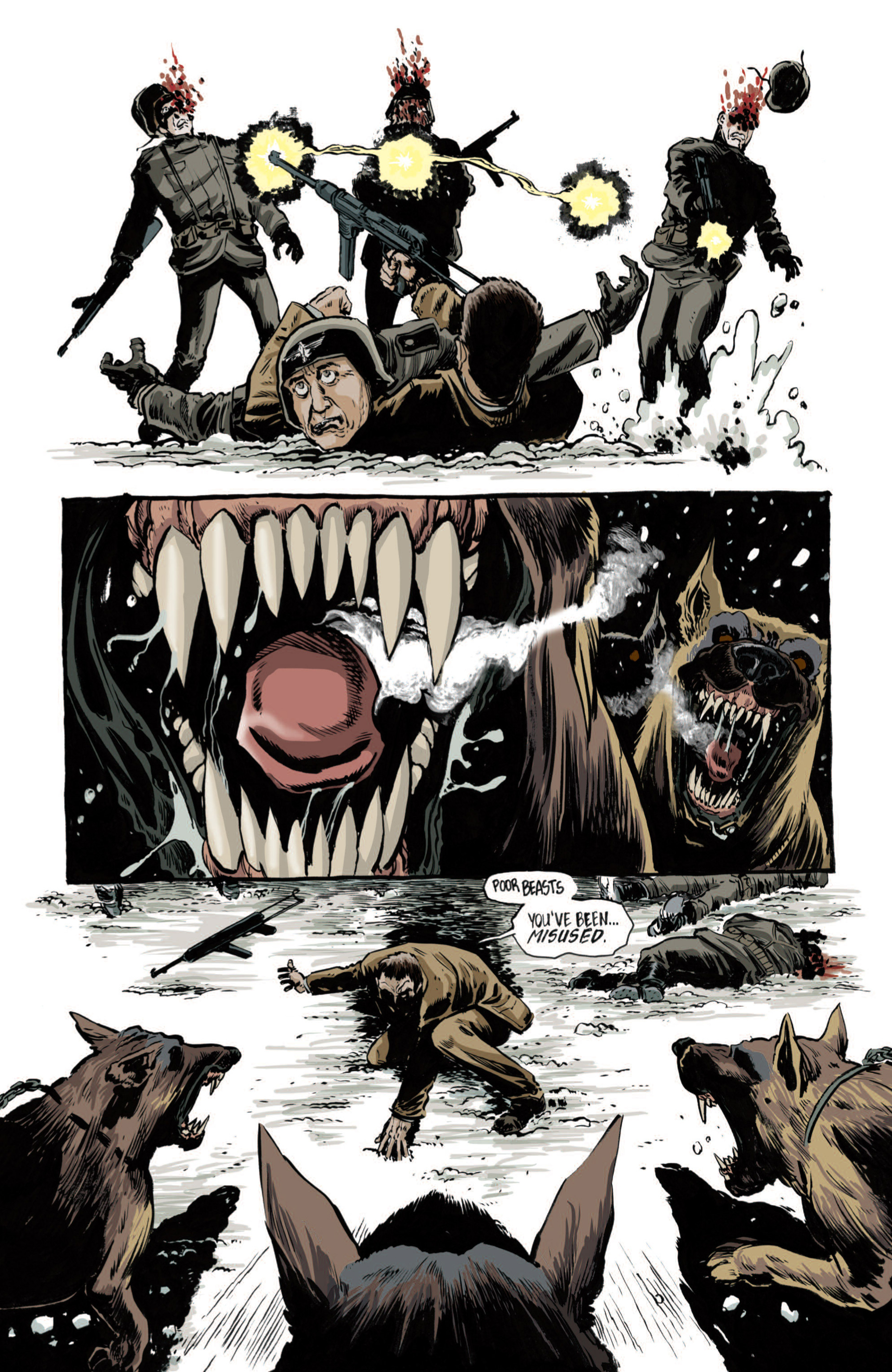 Read online The Crow: Skinning the Wolves comic -  Issue #1 - 10