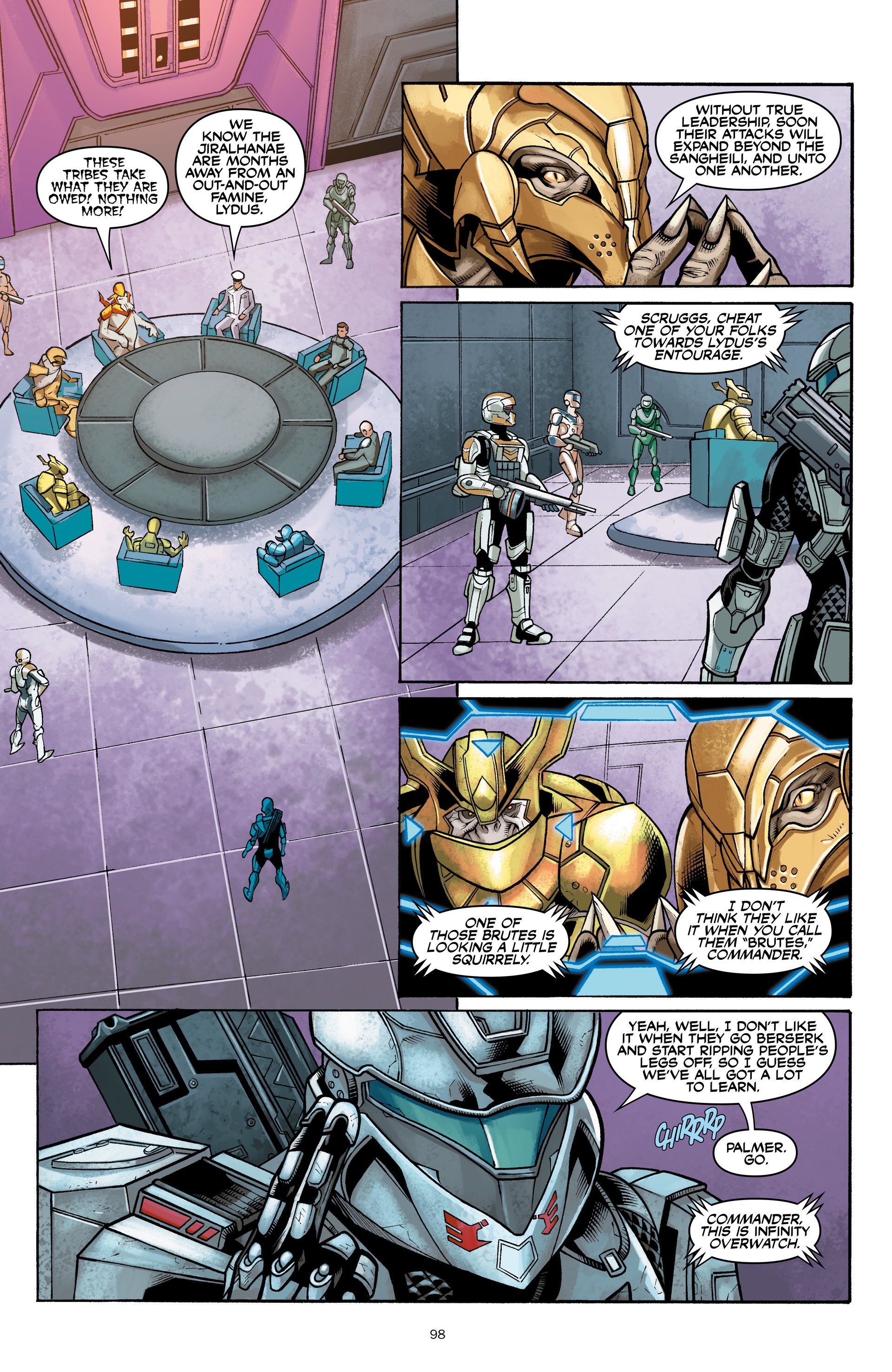 Read online Halo: Initiation and Escalation comic -  Issue # TPB (Part 1) - 98