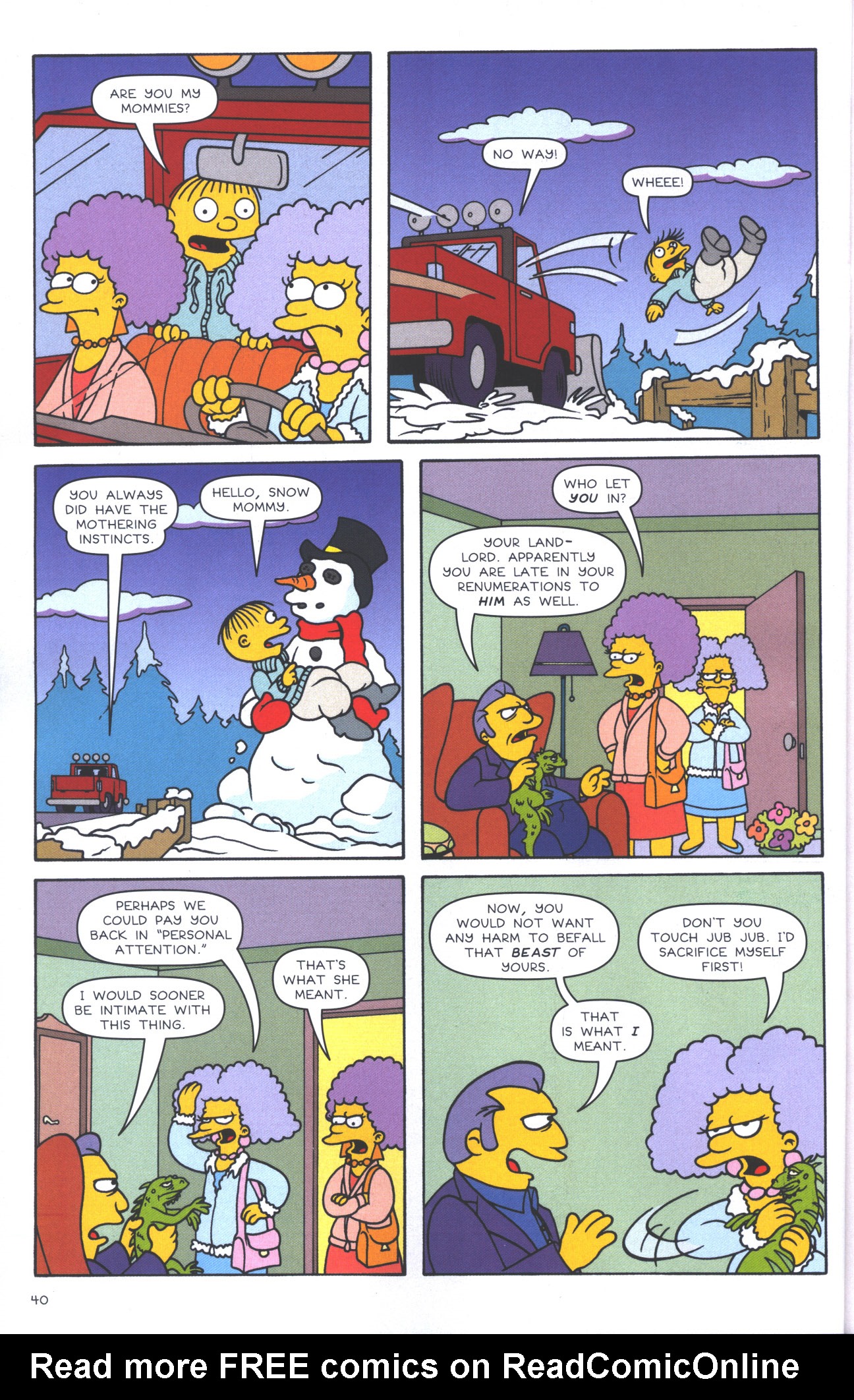 Read online The Simpsons Winter Wingding comic -  Issue #4 - 42