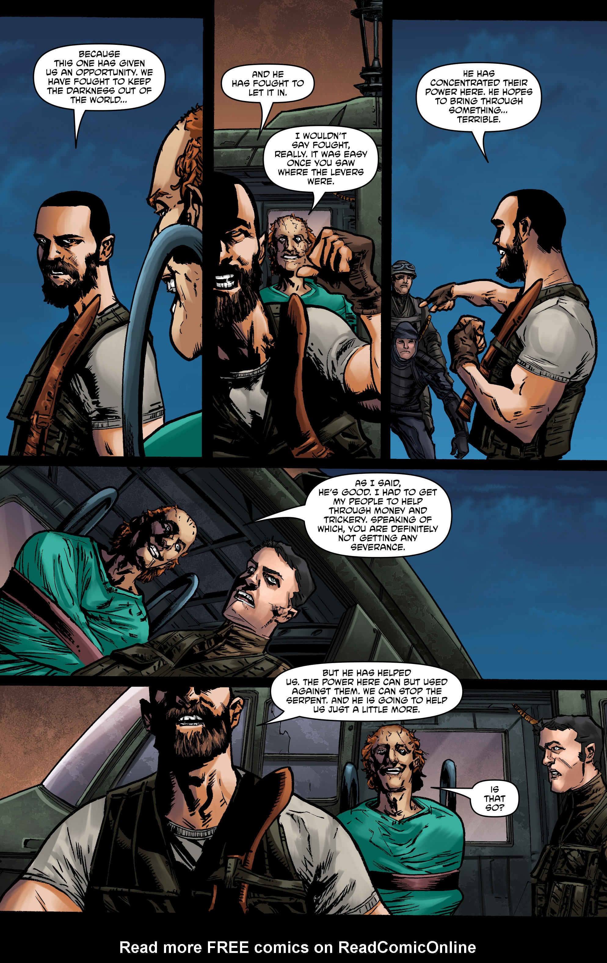 Read online Dark Gods comic -  Issue #5 - 6