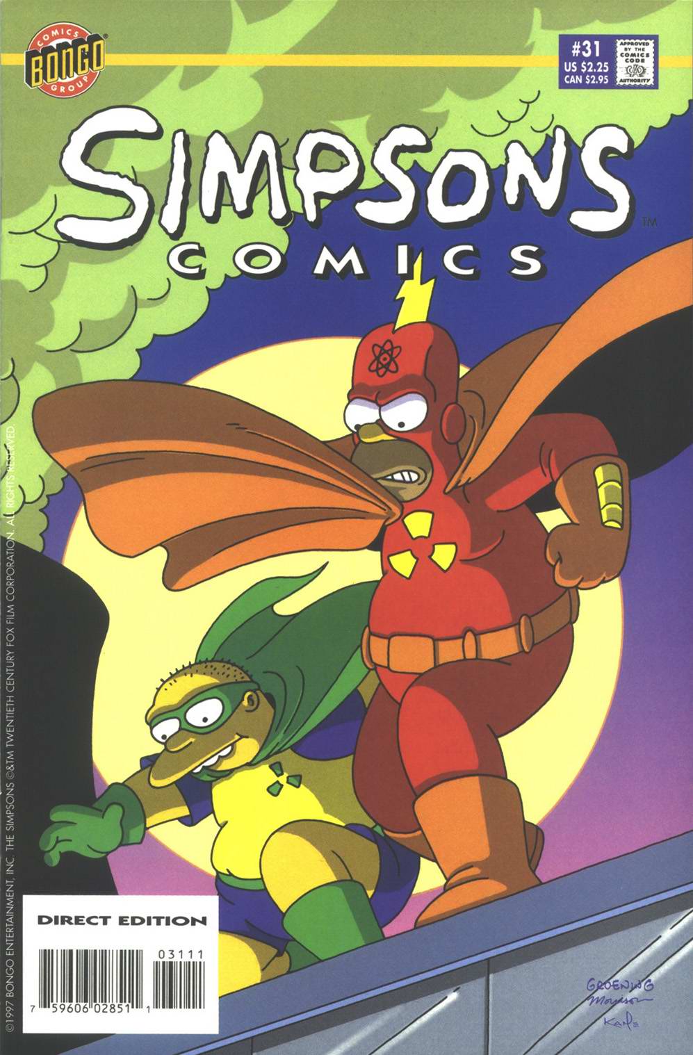 Read online Simpsons Comics comic -  Issue #31 - 1