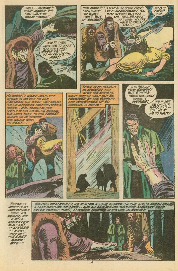 Read online Frankenstein (1973) comic -  Issue #10 - 9