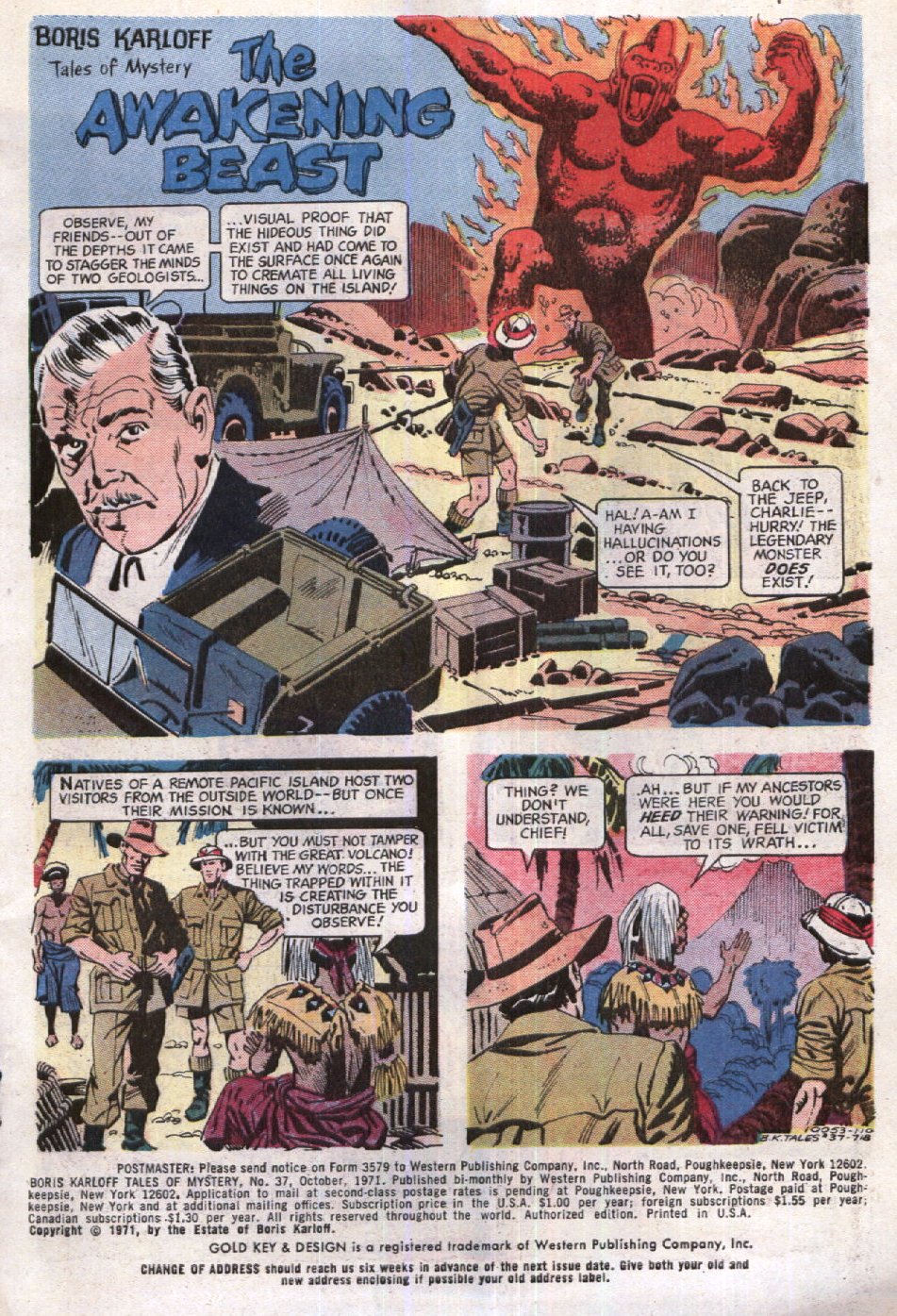 Read online Boris Karloff Tales of Mystery comic -  Issue #37 - 3