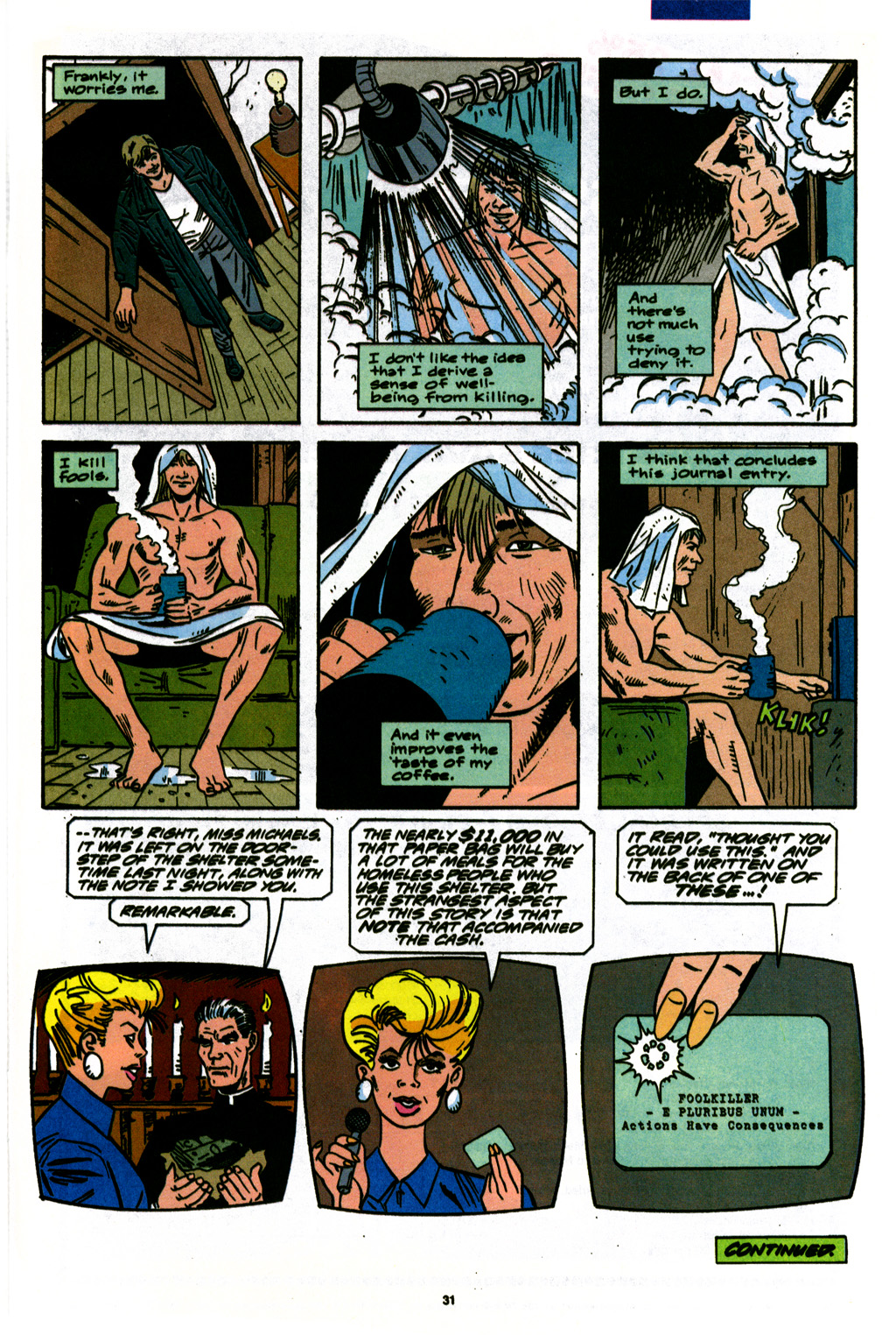 Read online Foolkiller (1990) comic -  Issue #5 - 23