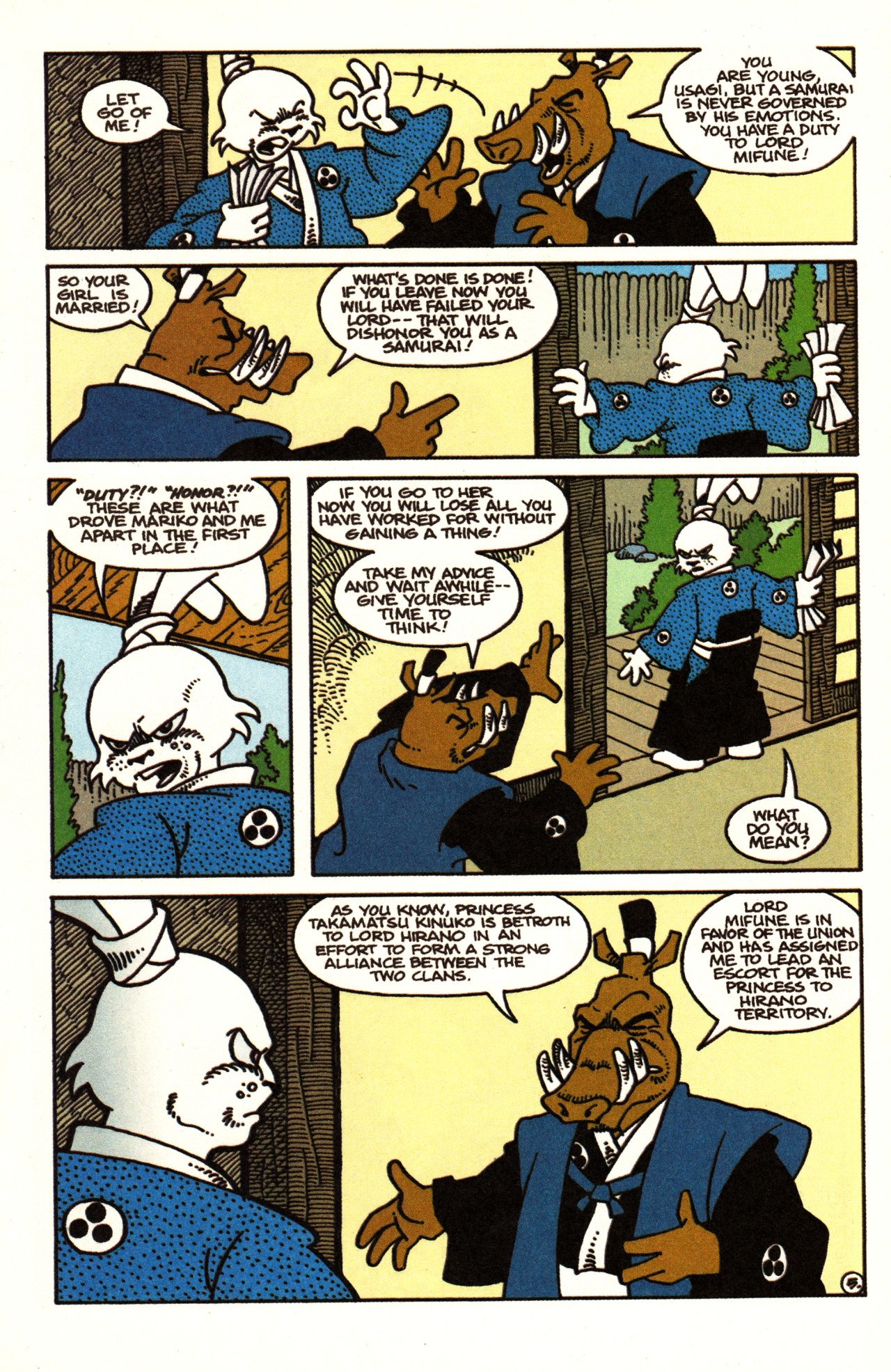 Read online Usagi Yojimbo (1993) comic -  Issue #13 - 7