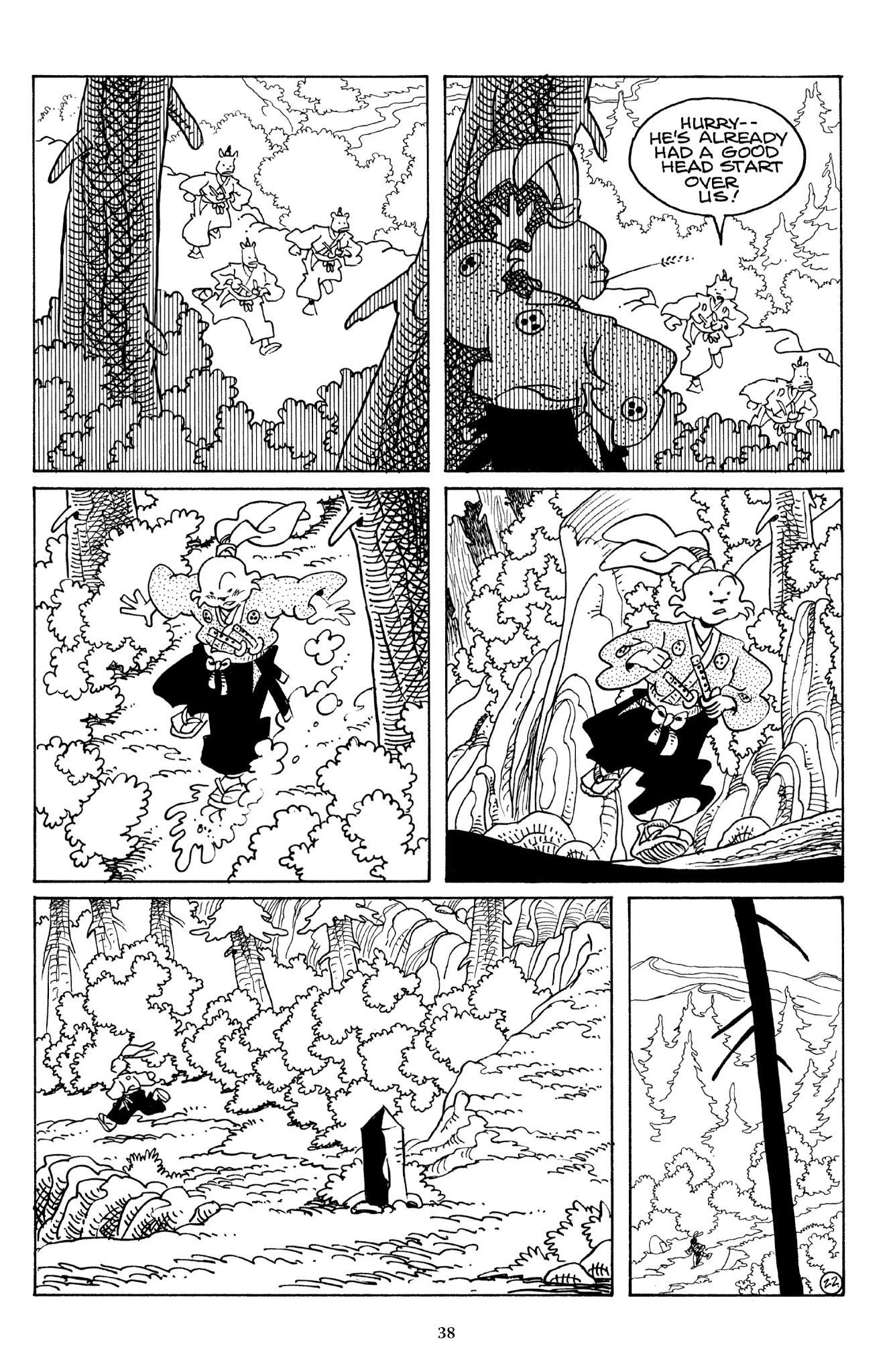 Read online The Usagi Yojimbo Saga comic -  Issue # TPB 5 - 35