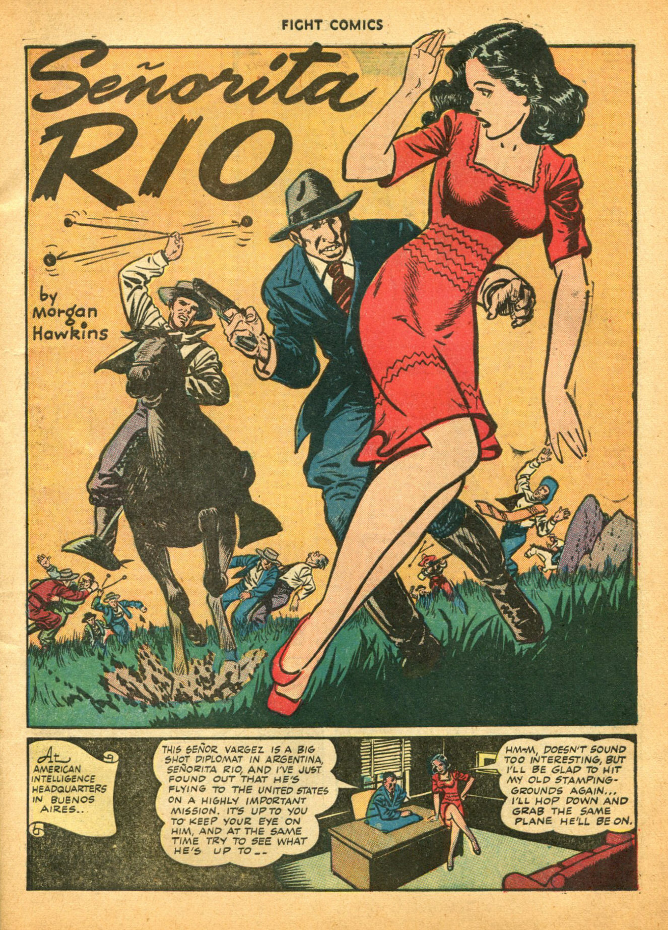 Read online Fight Comics comic -  Issue #28 - 13