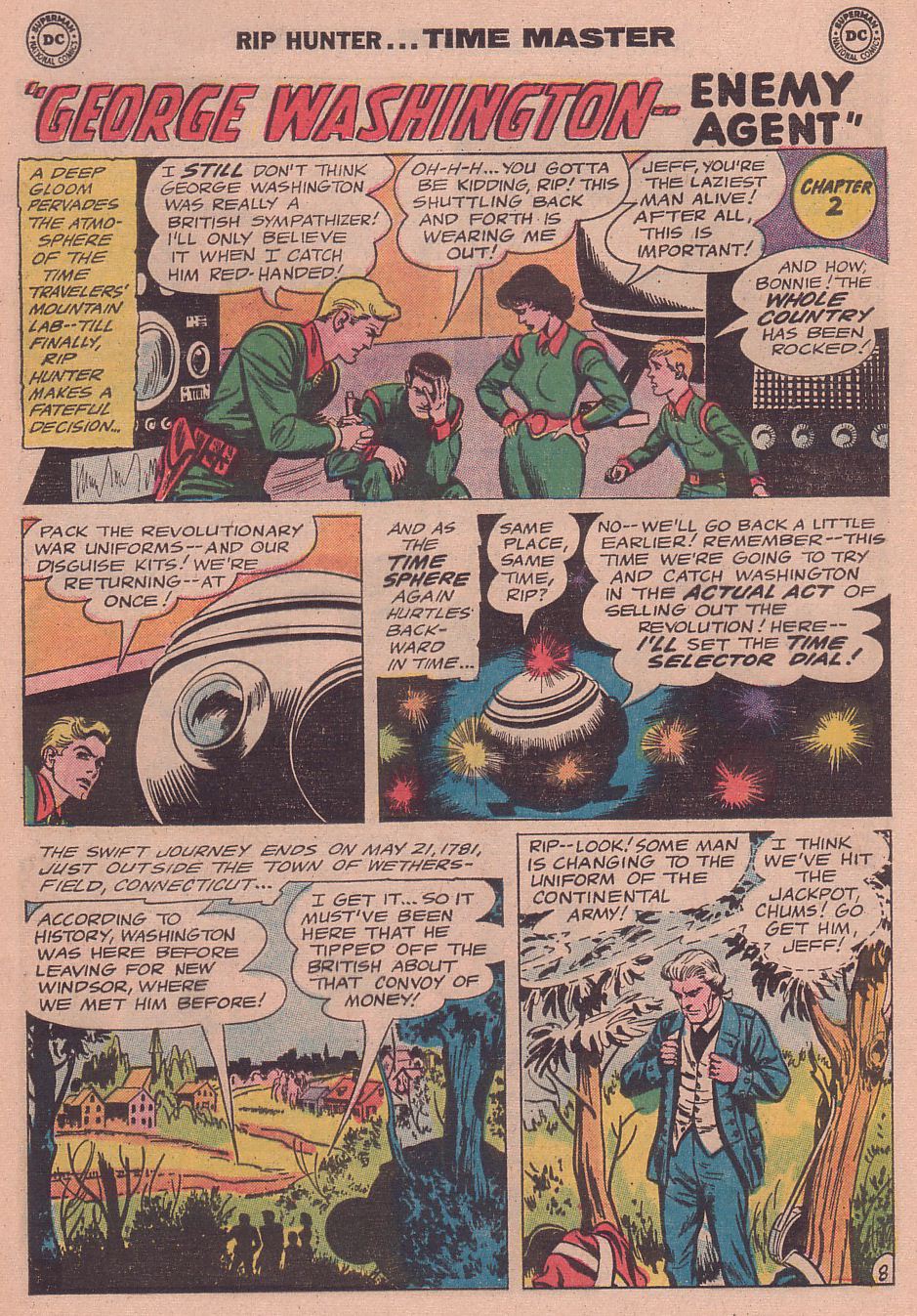 Read online Rip Hunter...Time Master comic -  Issue #23 - 13