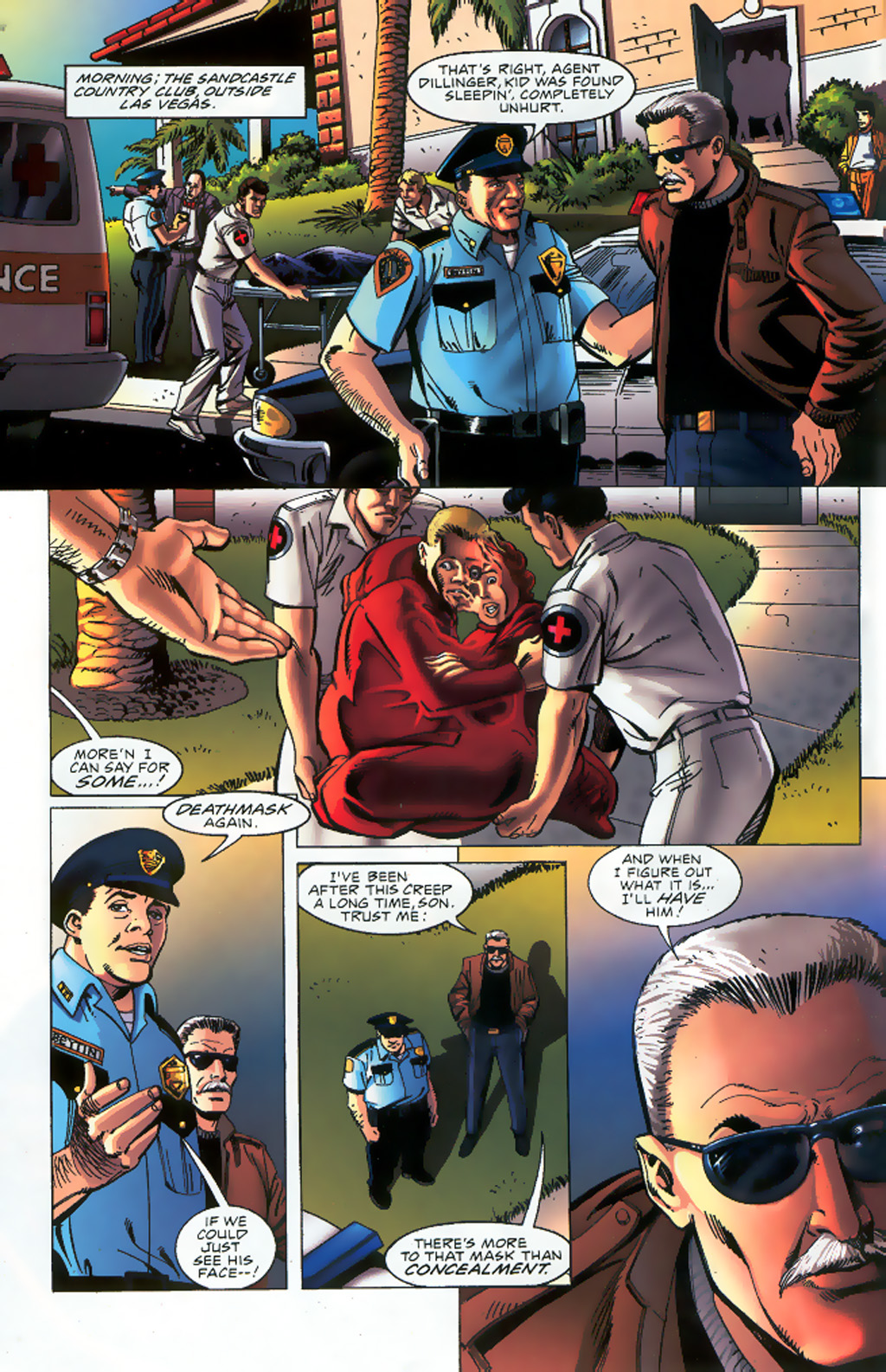 Read online Deathmask comic -  Issue #2 - 8