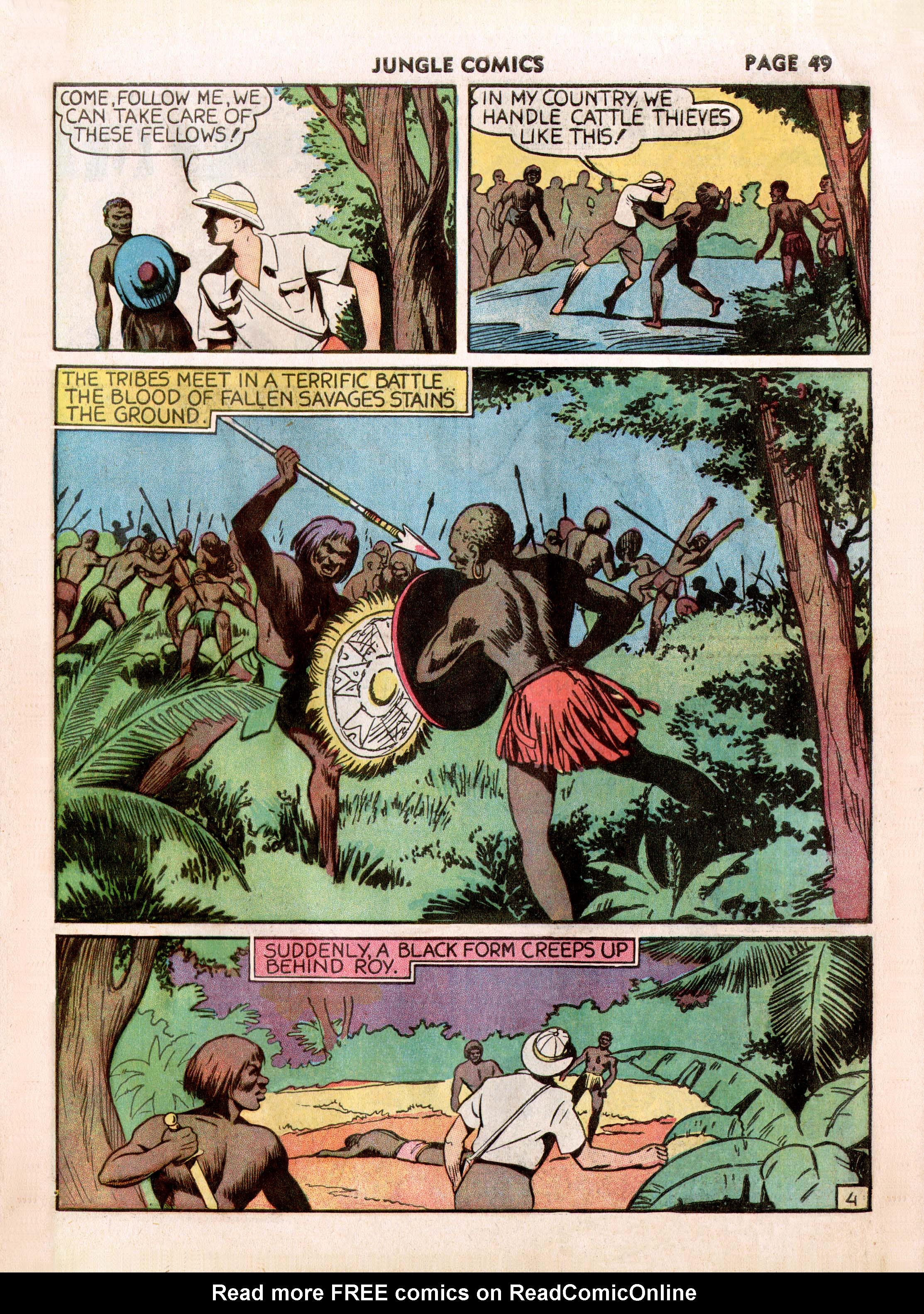 Read online Jungle Comics comic -  Issue #3 - 51