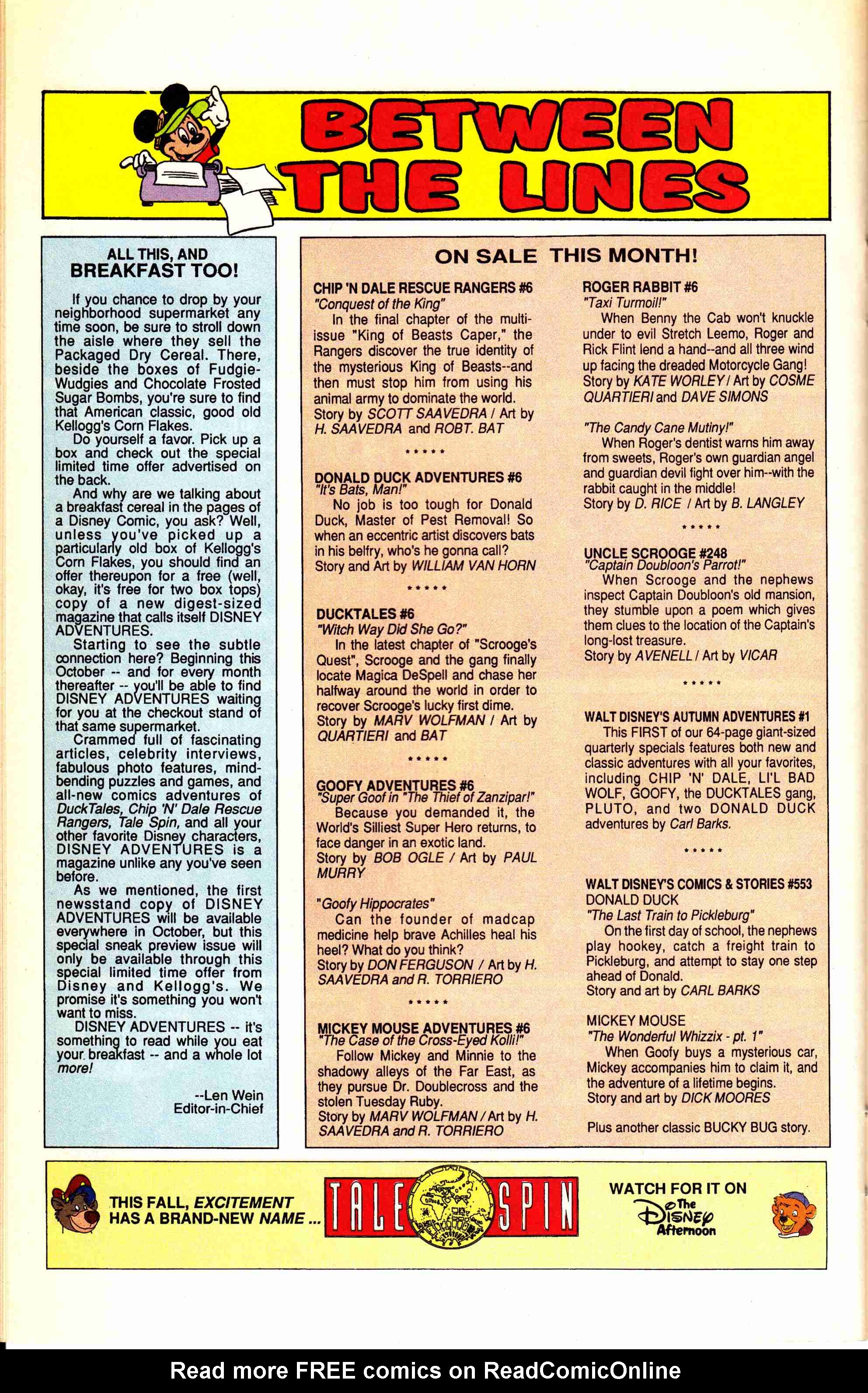 Read online Mickey Mouse Adventures comic -  Issue #6 - 22