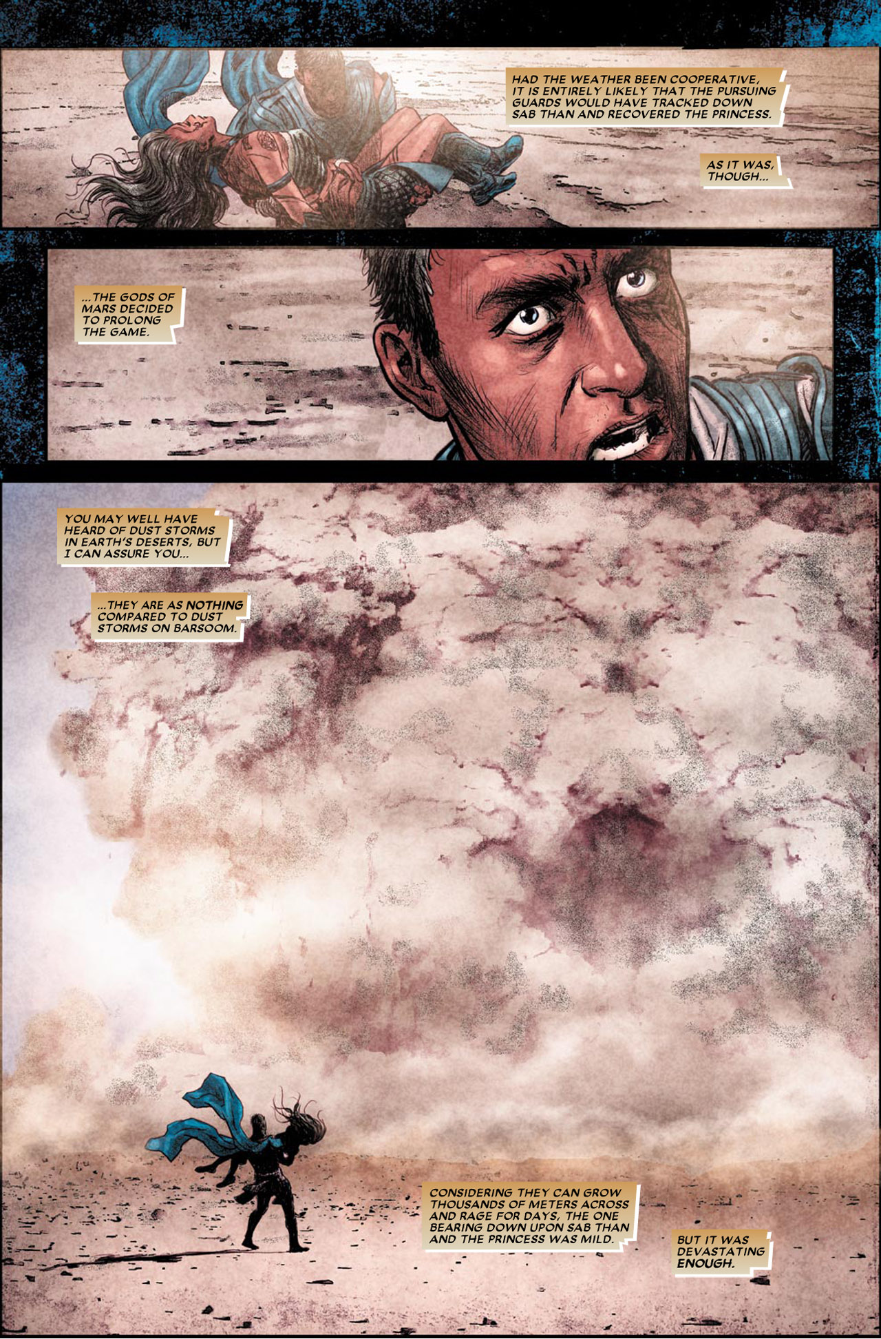 Read online John Carter: The World of Mars comic -  Issue #2 - 8