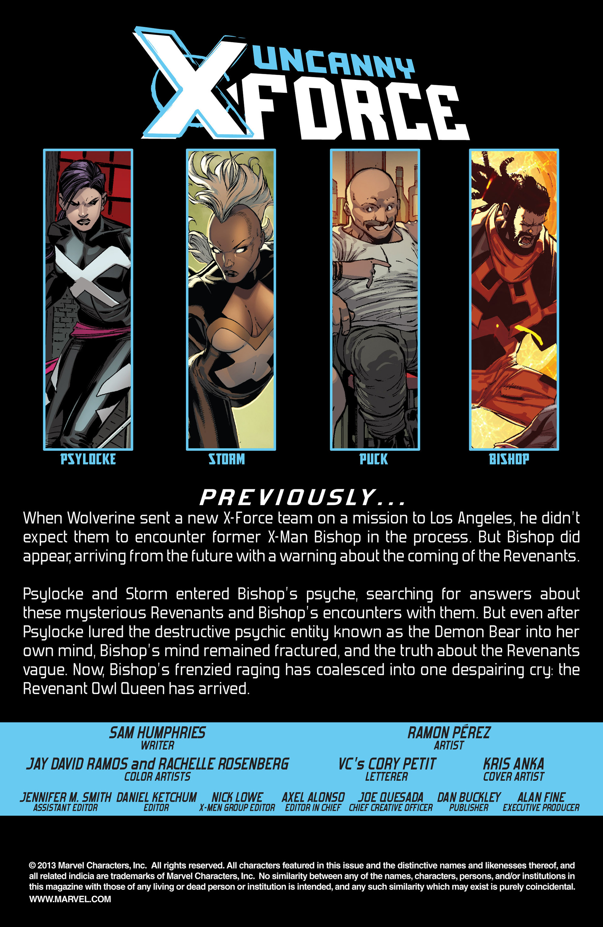 Read online Uncanny X-Force (2013) comic -  Issue #10 - 2