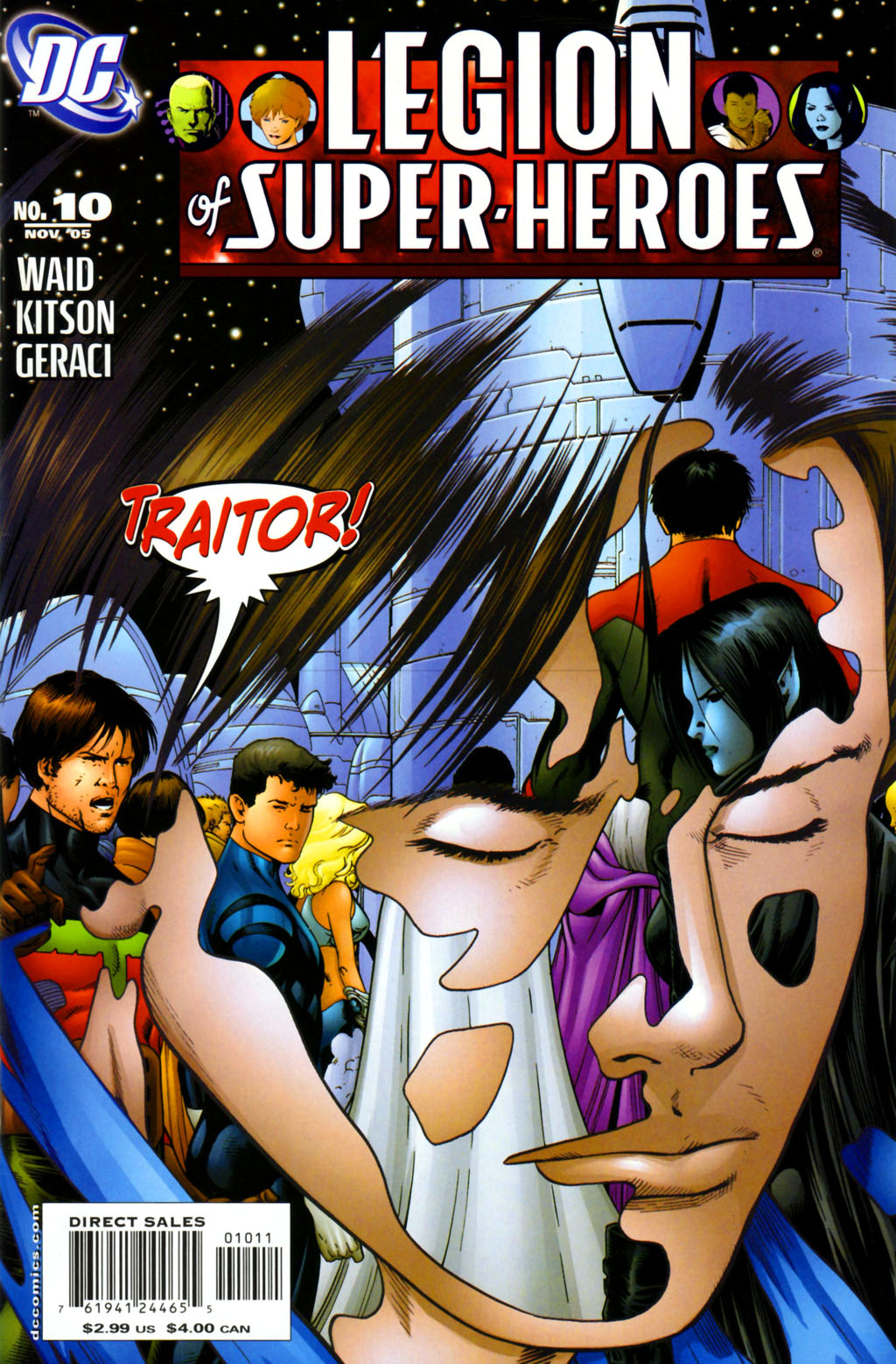 Read online Legion of Super-Heroes (2005) comic -  Issue #10 - 1