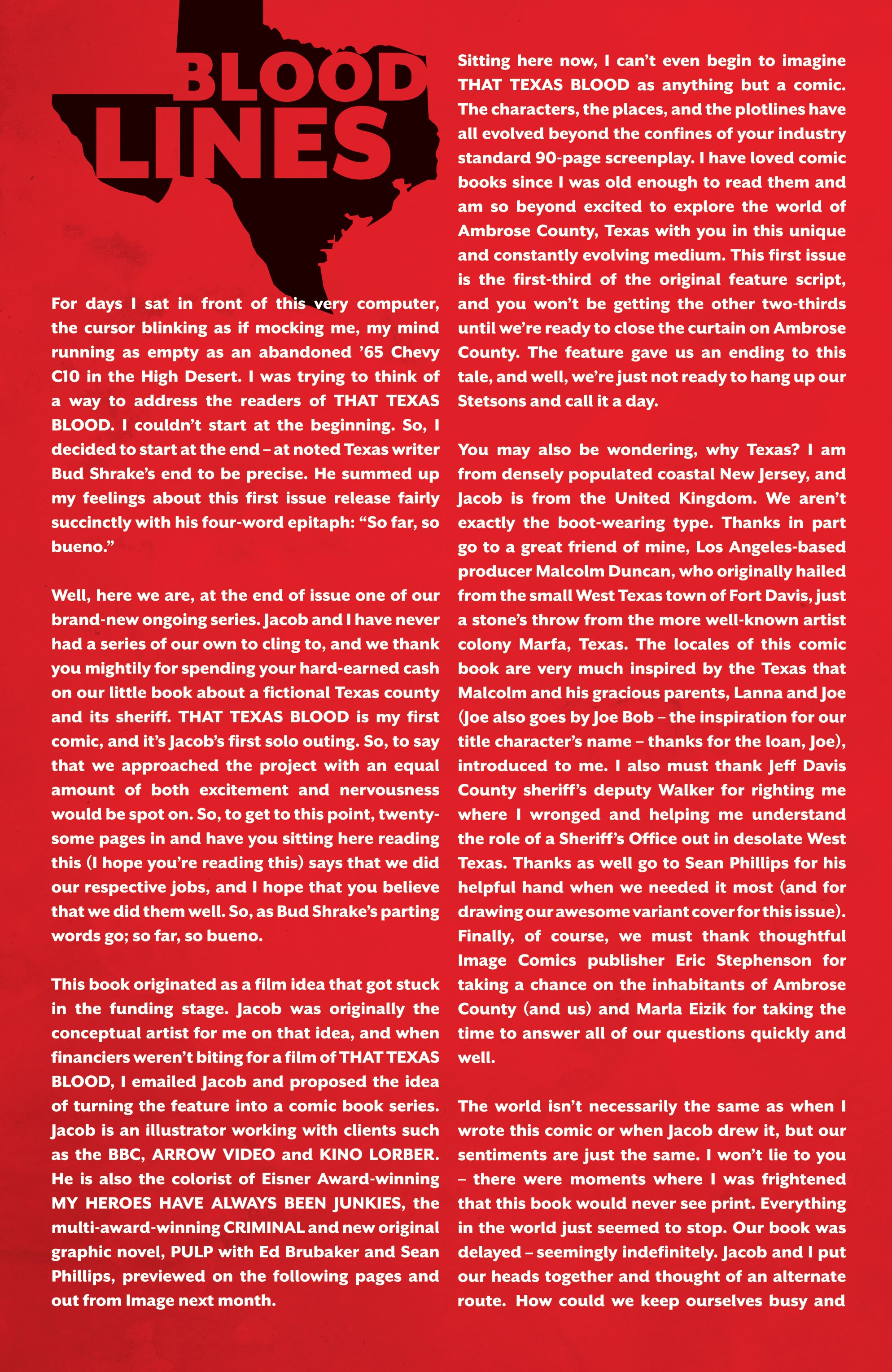 Read online That Texas Blood comic -  Issue #1 - 24