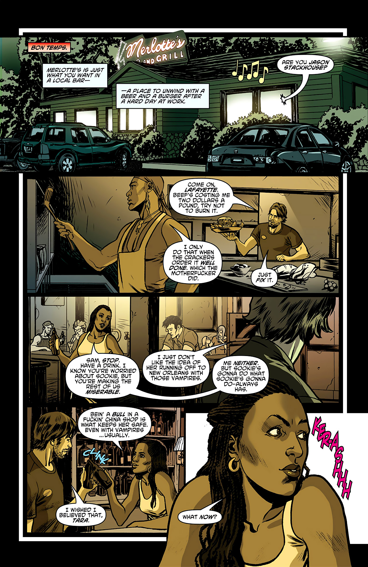 Read online True Blood: French Quarter comic -  Issue #1 - 13