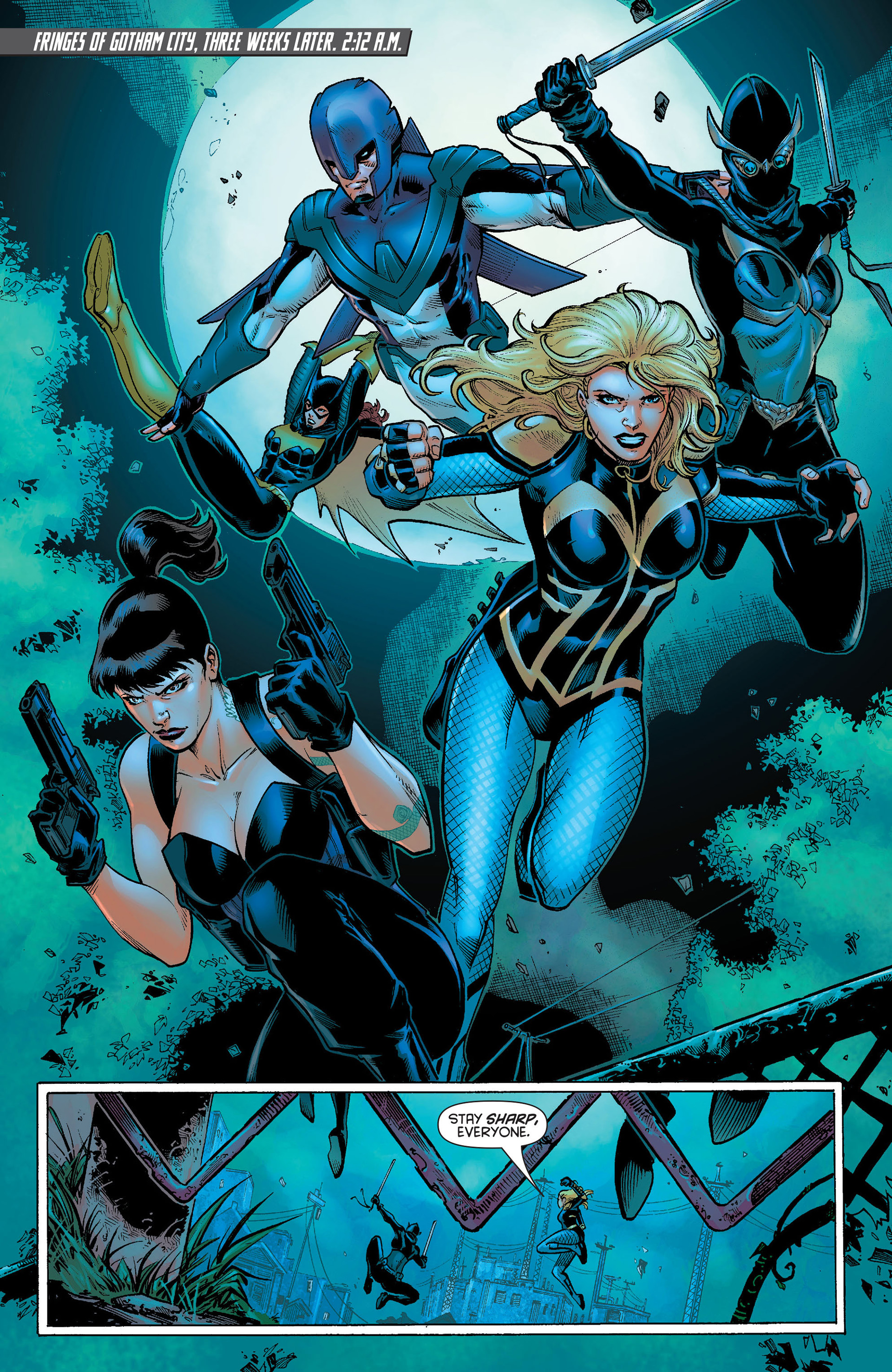 Read online Birds of Prey (2011) comic -  Issue #16 - 12