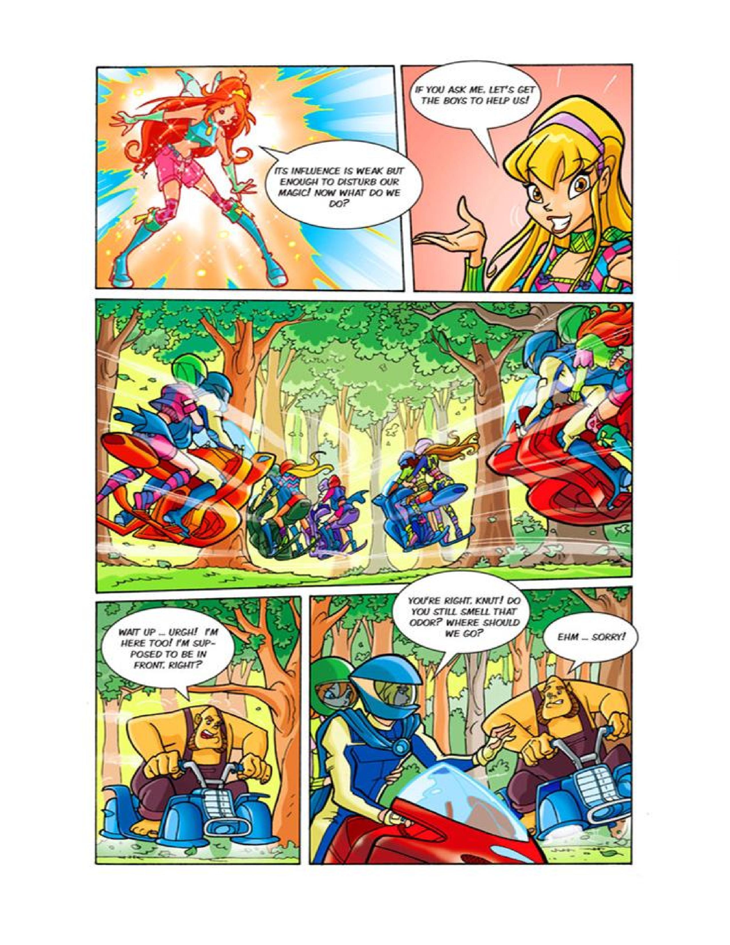 Read online Winx Club Comic comic -  Issue #32 - 34