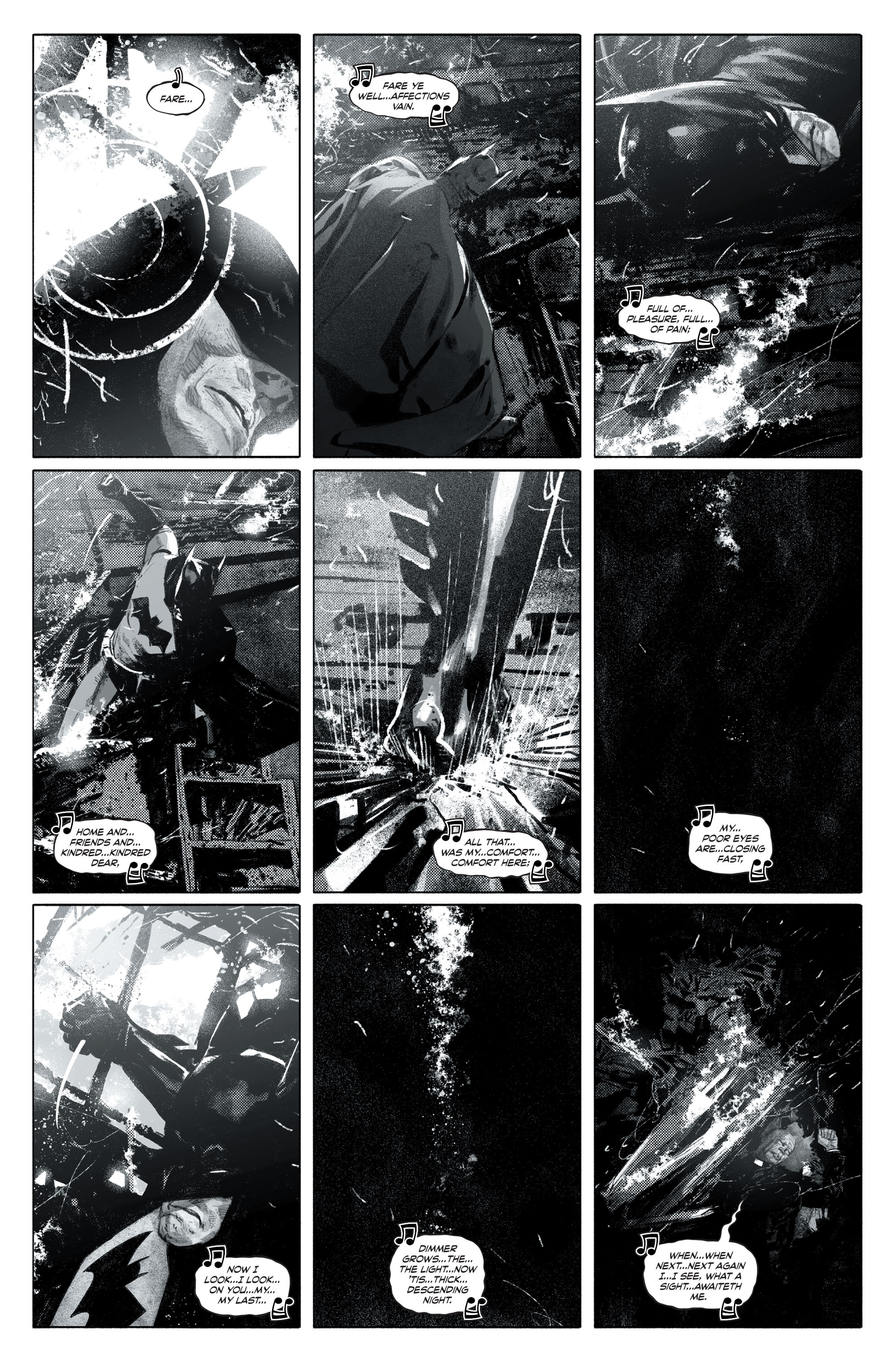 Read online Batman Black & White comic -  Issue #2 - 7