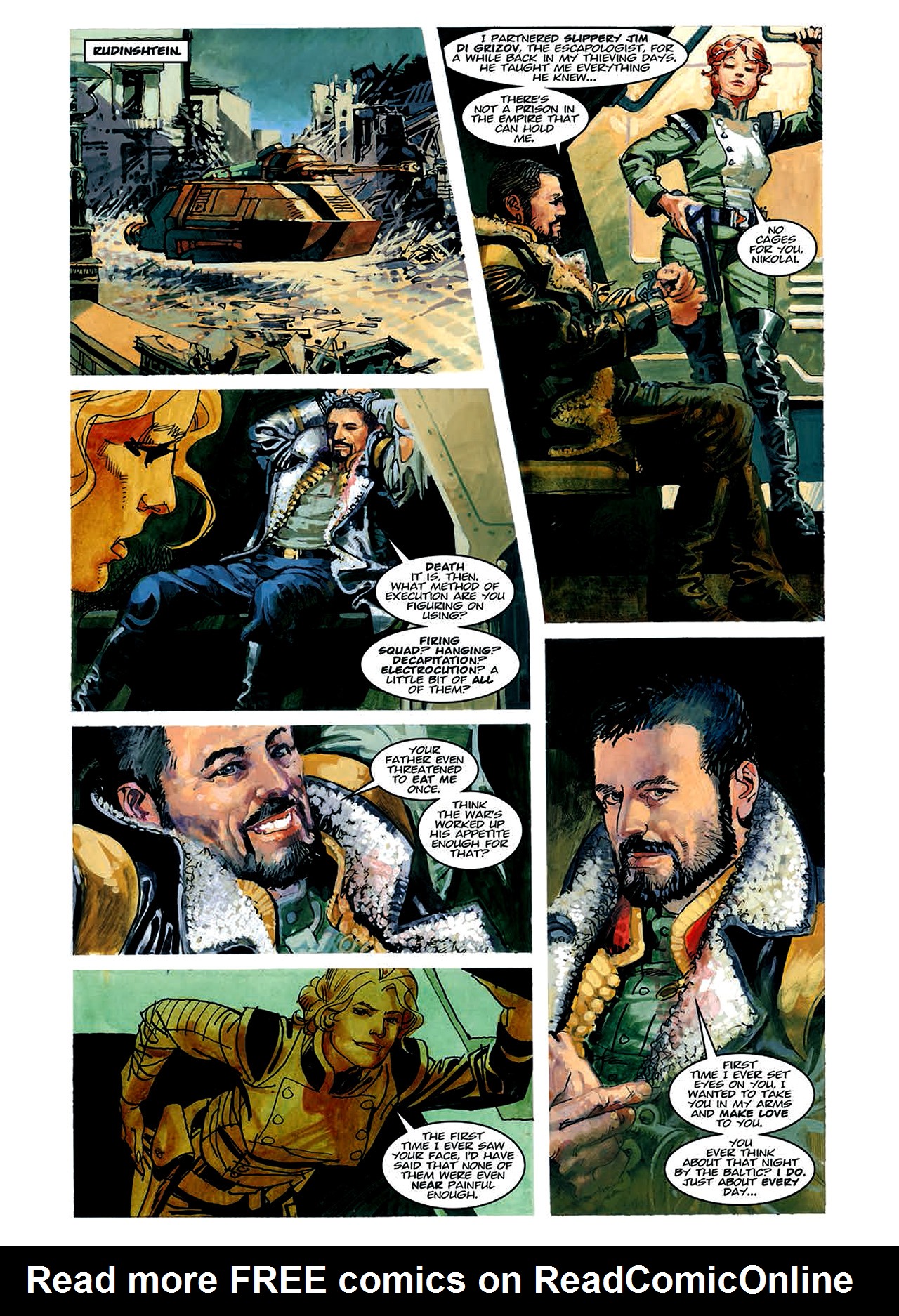 Read online Nikolai Dante comic -  Issue # TPB 5 - 123