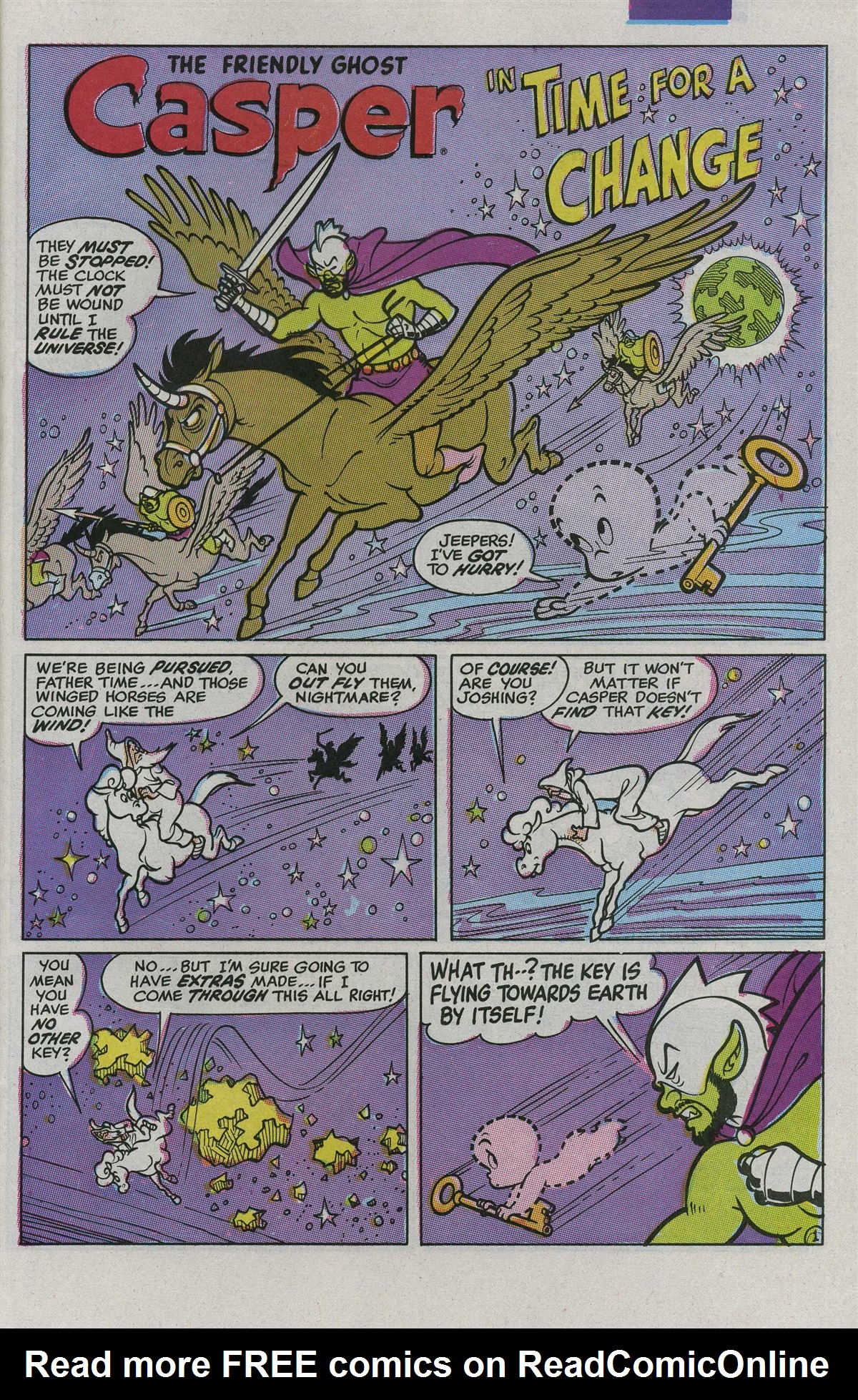 Read online Casper the Friendly Ghost (1991) comic -  Issue #19 - 21