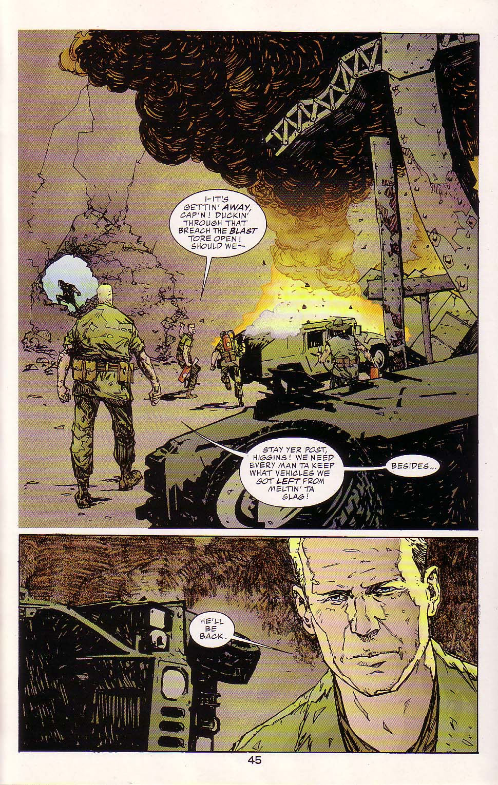 Read online Superman vs. Predator comic -  Issue #2 - 47